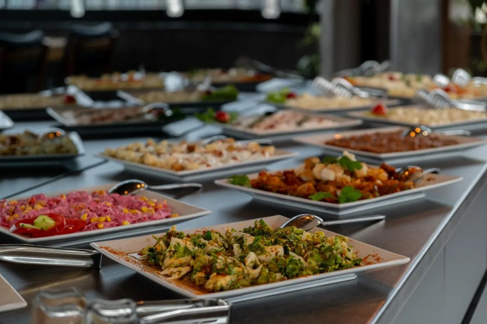 Restaurant/places to eat in Rhisos Otel