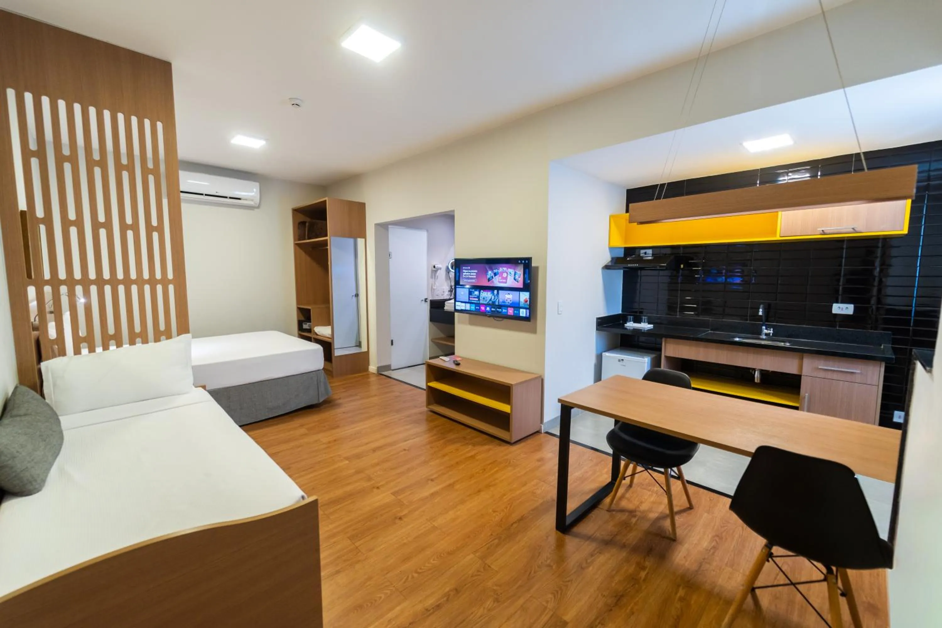 Bedroom, Bed in ibis Styles Bonito