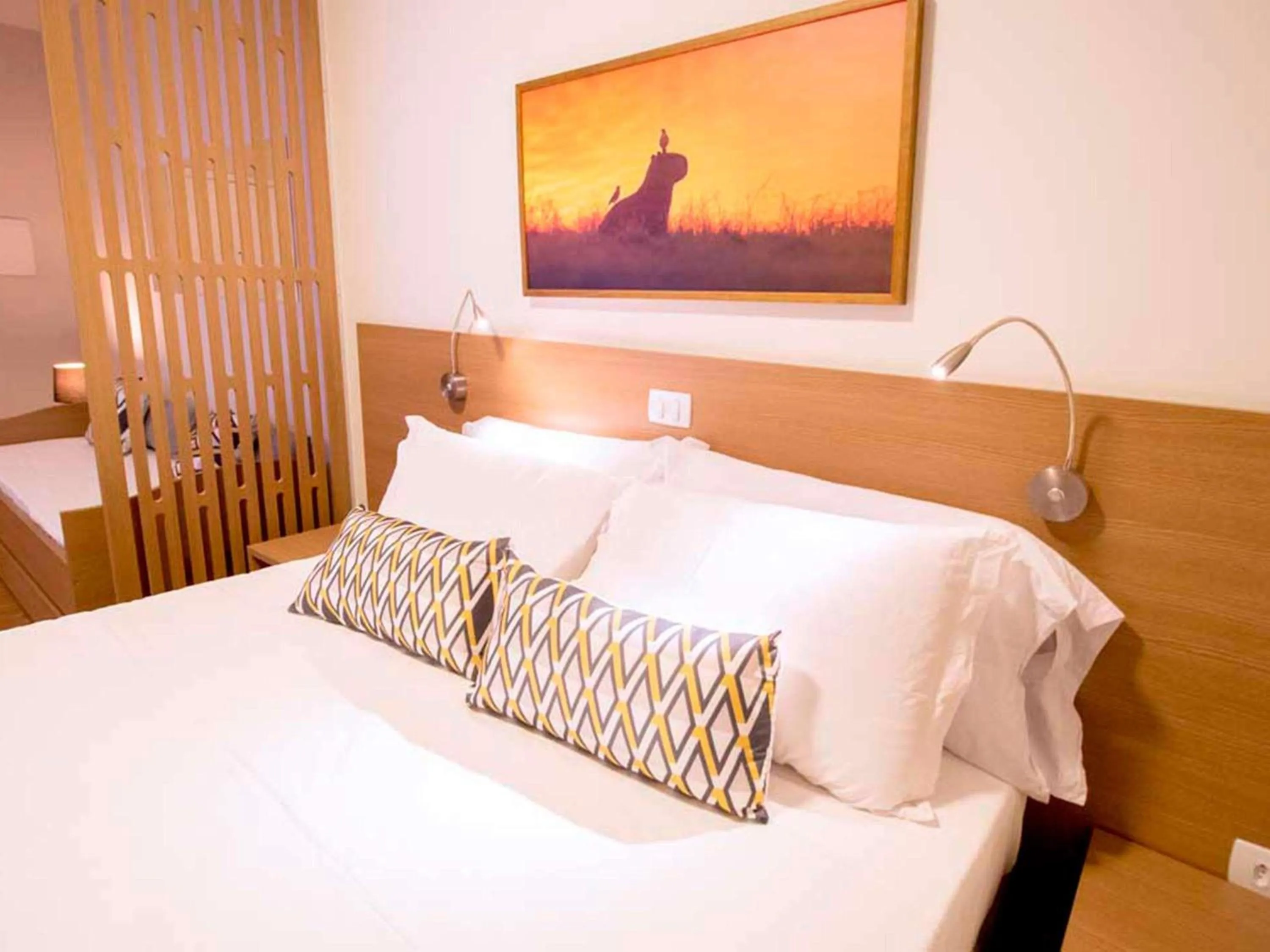 Bedroom, Bed in ibis Styles Bonito