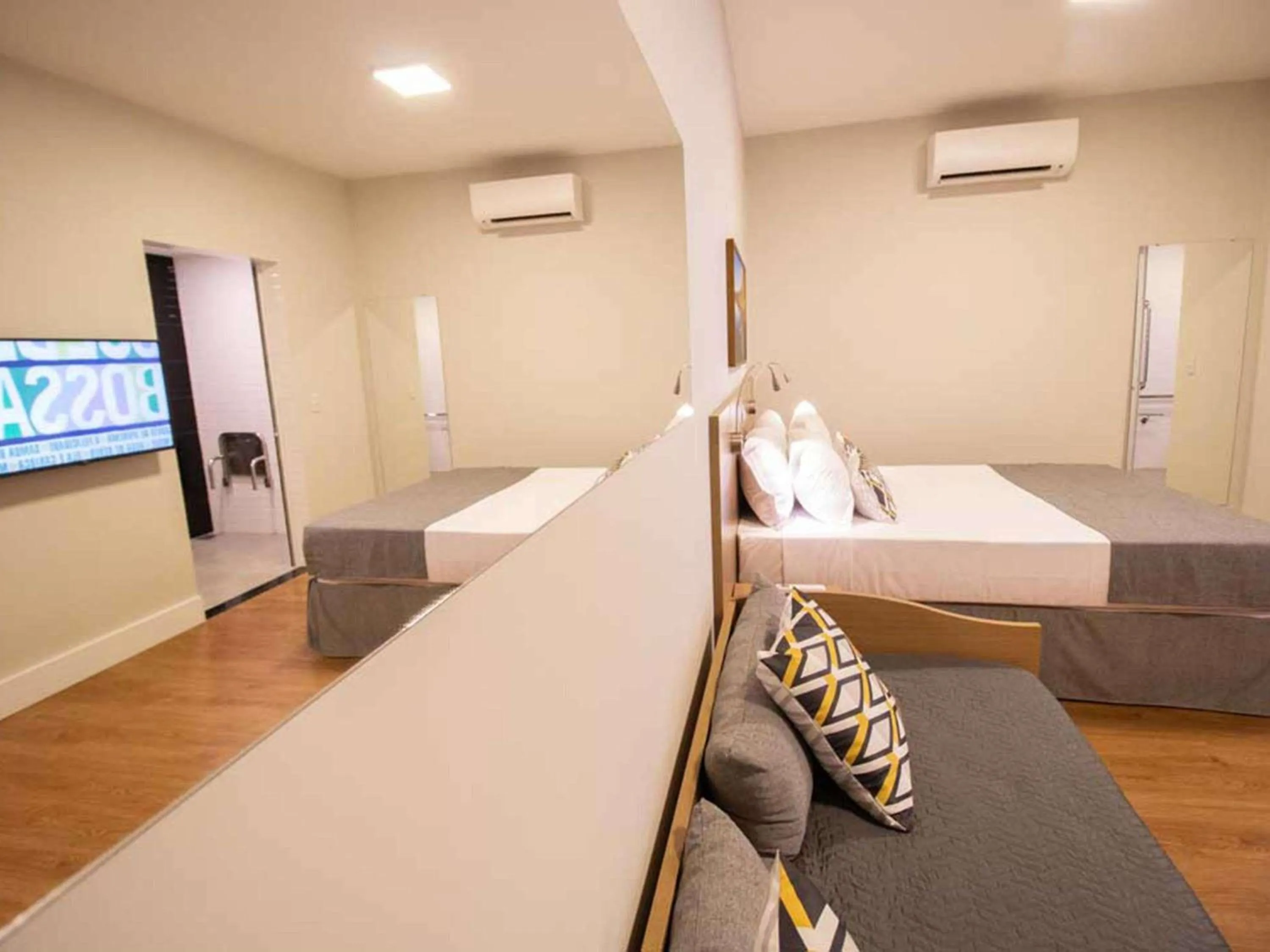 Bedroom, Bed in ibis Styles Bonito