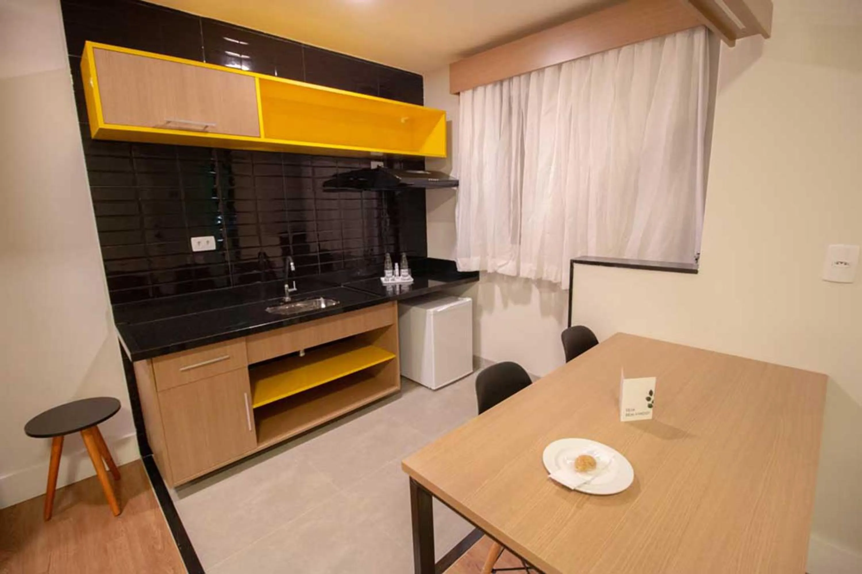 Kitchen or kitchenette in ibis Styles Bonito