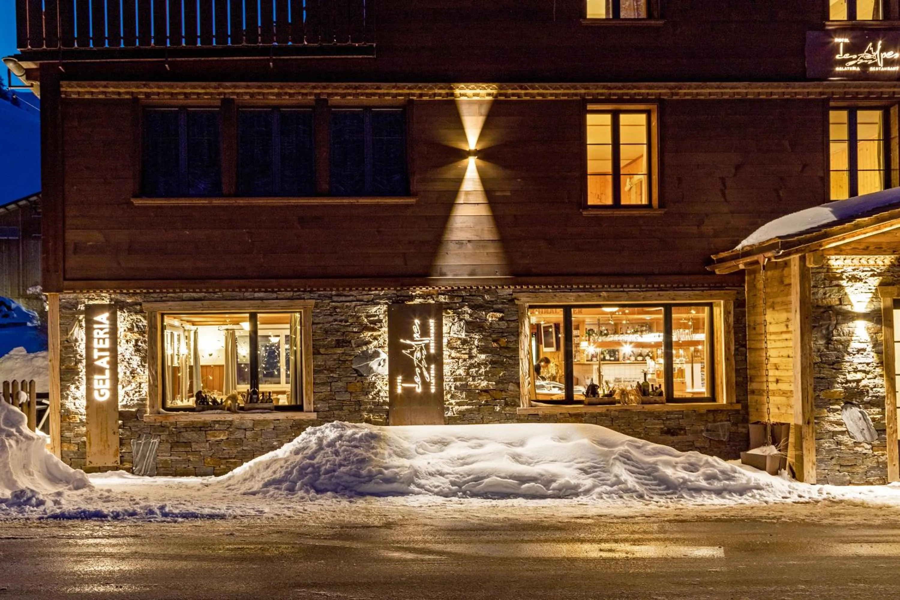 Winter in Hotel Des Alpes
