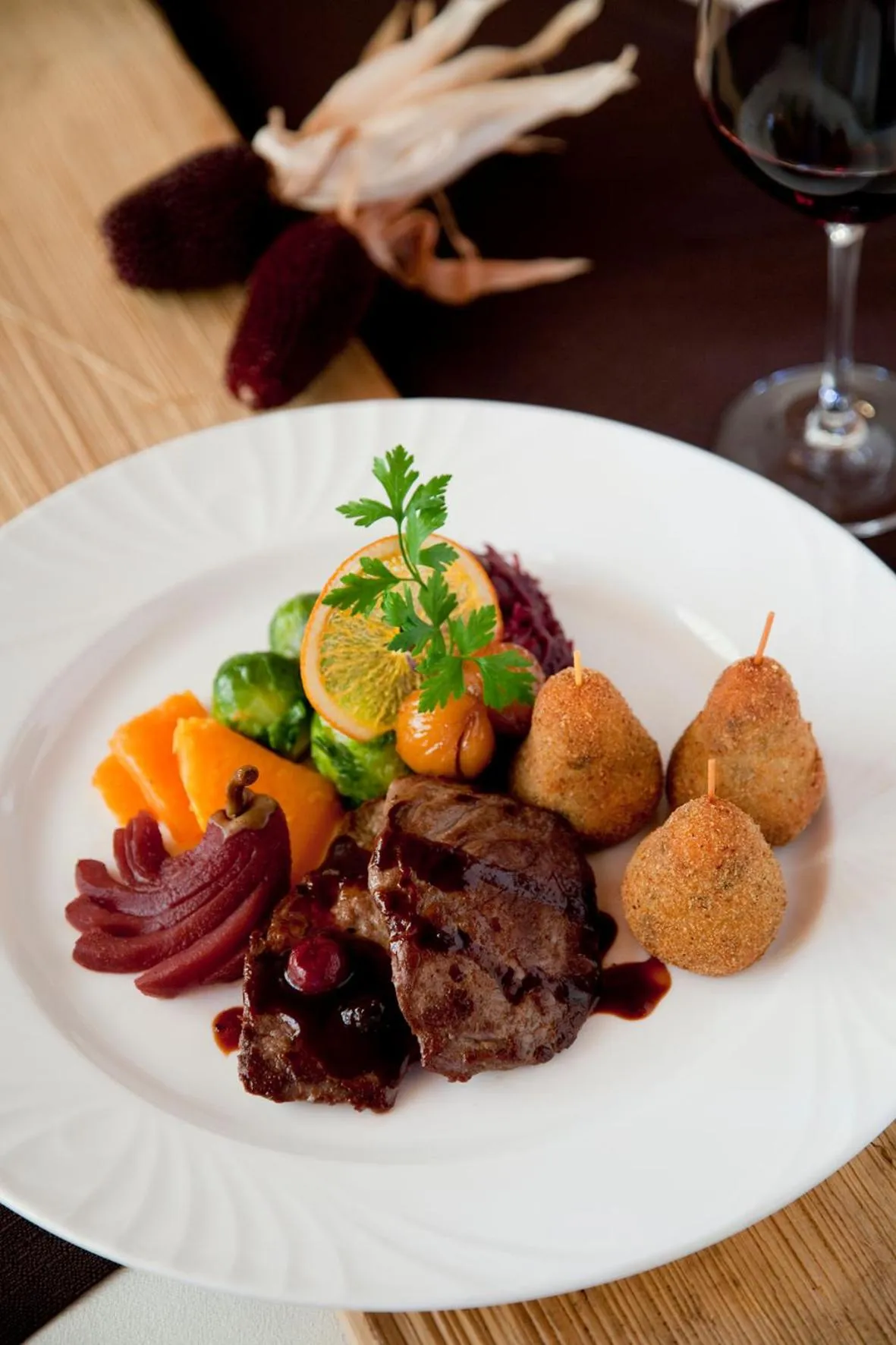 Food and drinks in Hotel Des Alpes