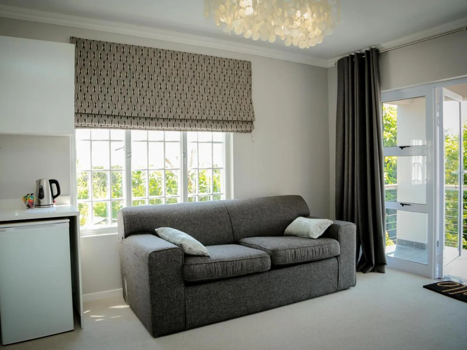 Seating area in Mogi Boutique Hotel