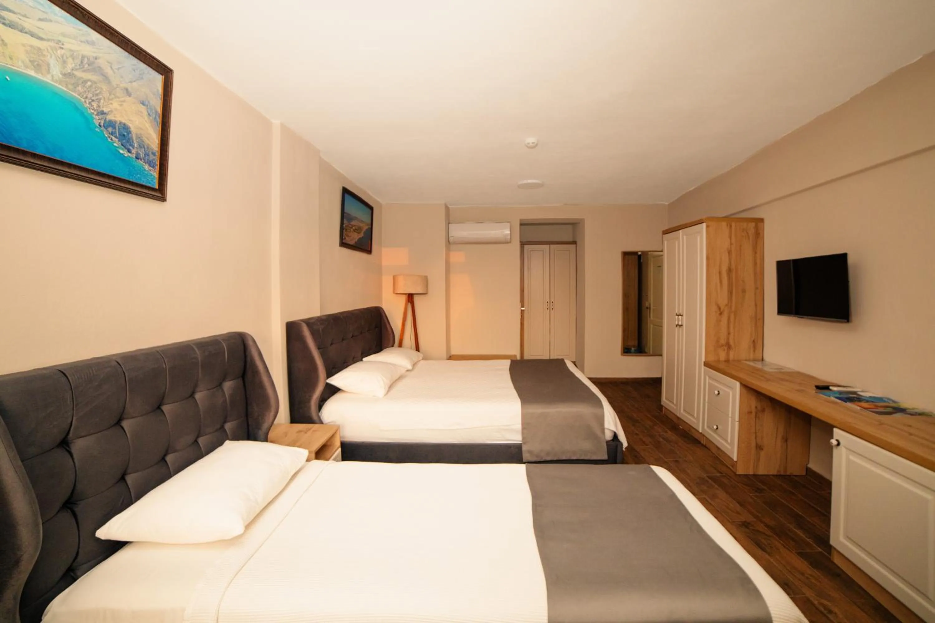 Bedroom, Bed in İmroz Elia Hotel