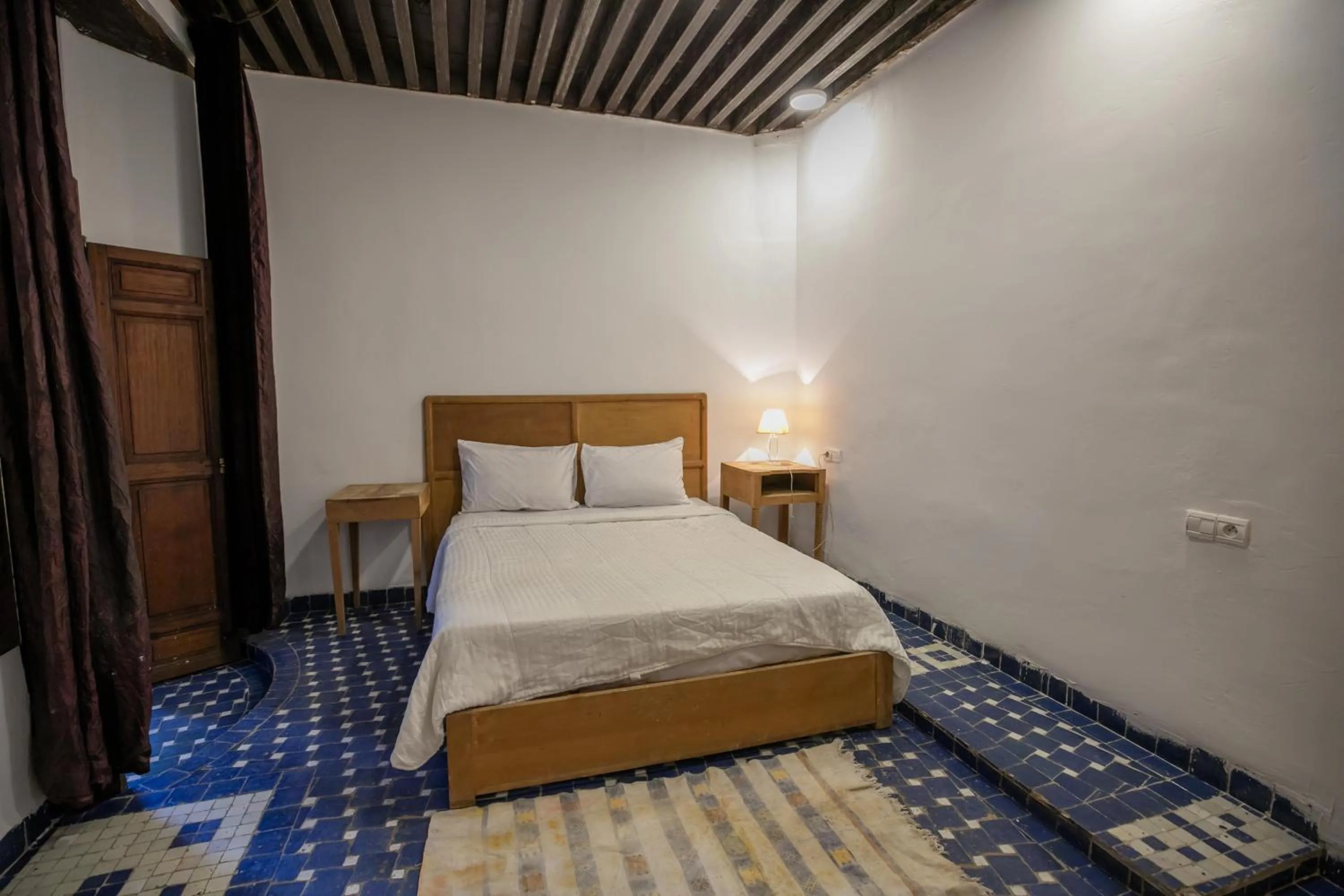 Bed in RIAD LOUDAYA AND SPA