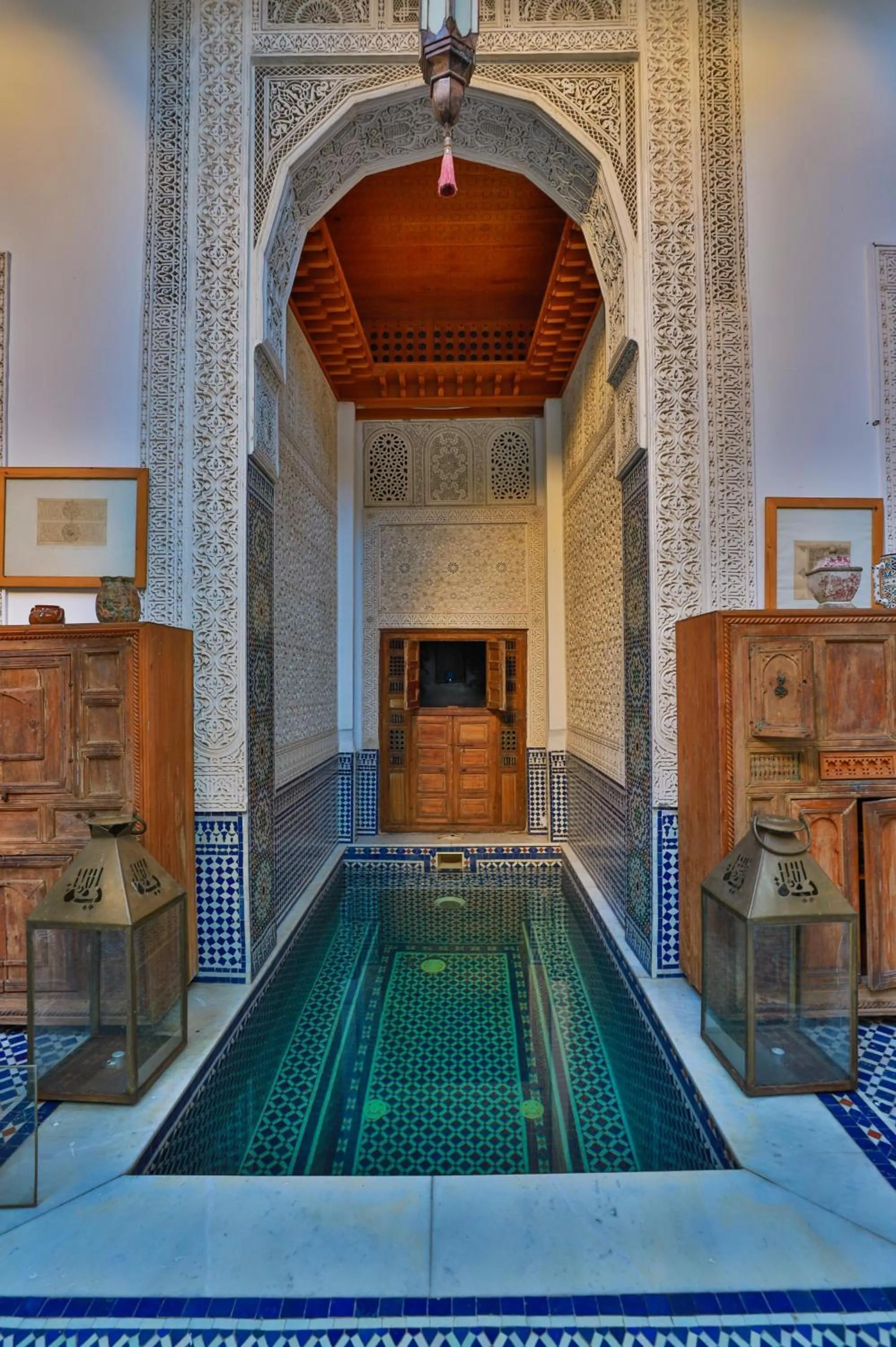 Swimming pool in RIAD LOUDAYA AND SPA
