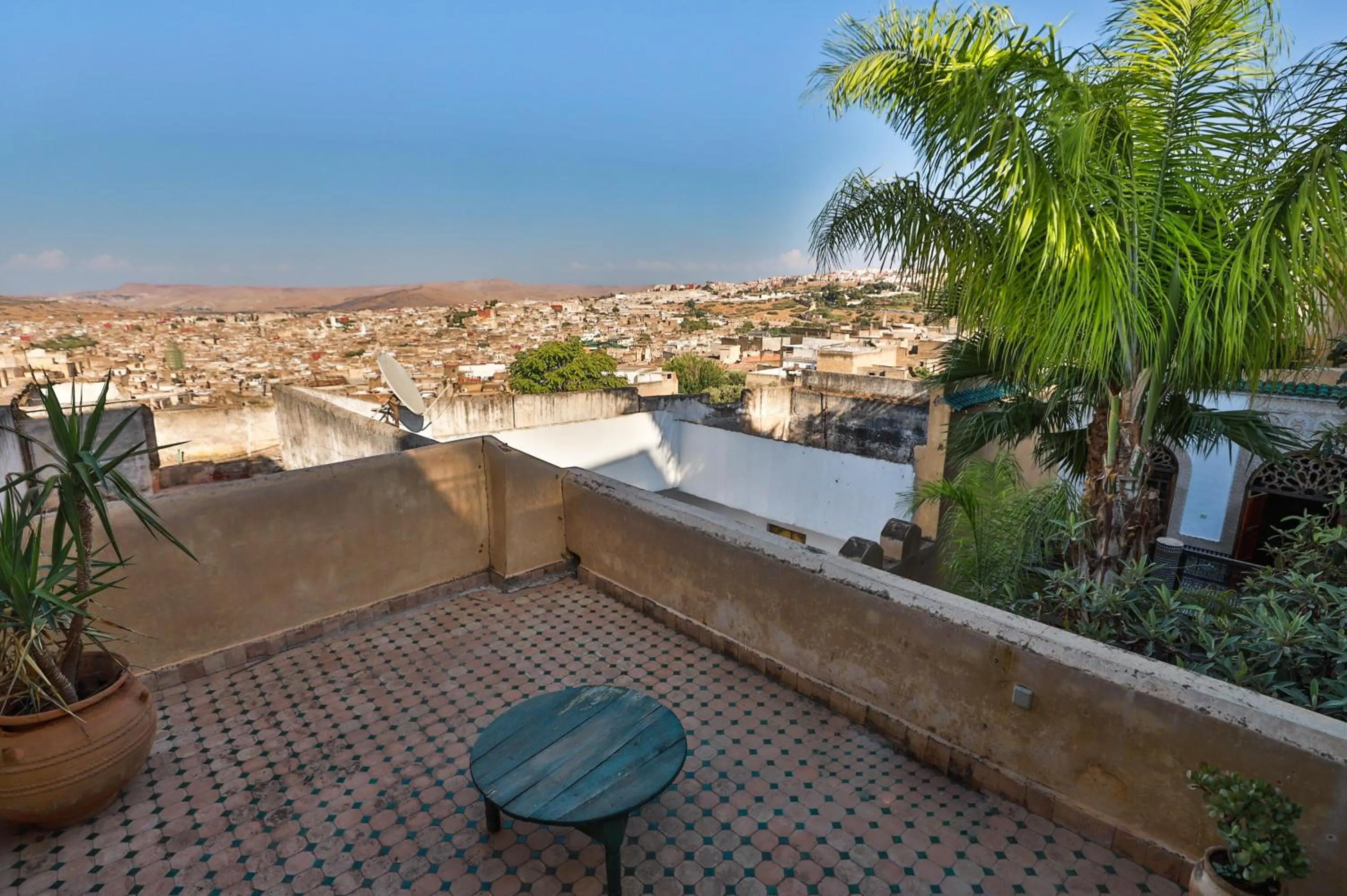 Balcony/Terrace in RIAD LOUDAYA AND SPA