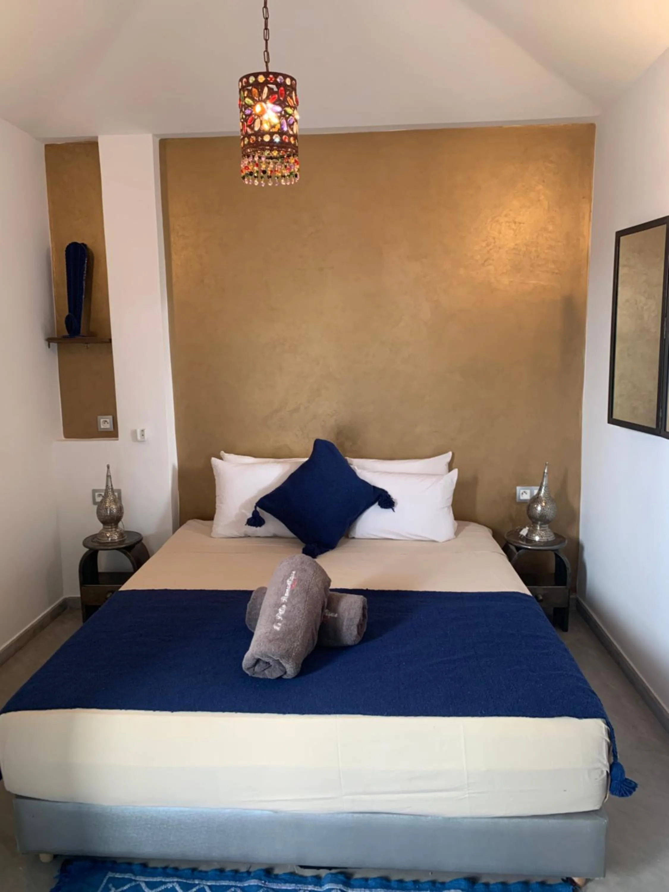 Photo of the whole room, Bed in RIAD LE PATIO ROMANTIQUE