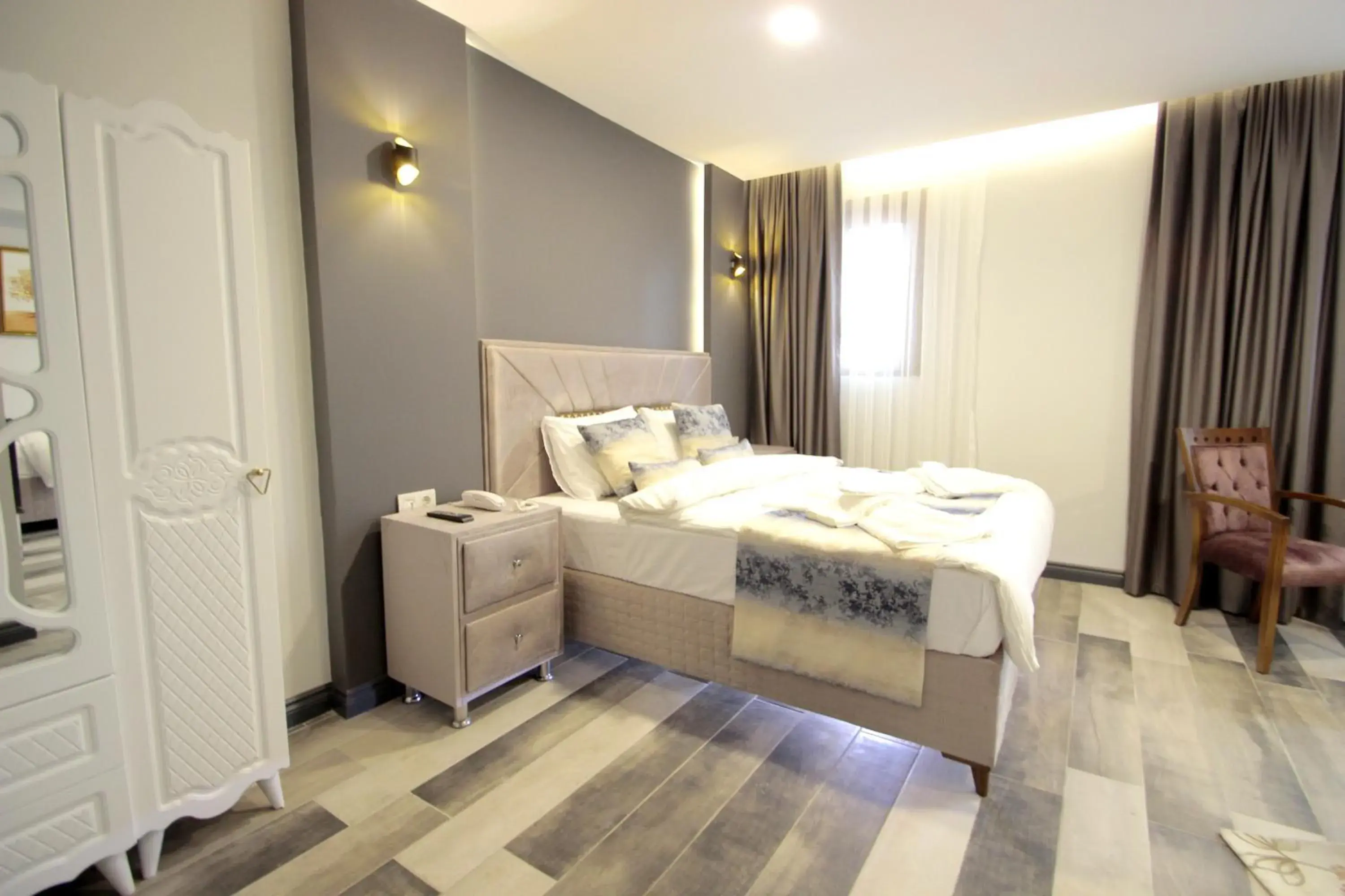 Bed in Guler Palas Hotel Bed in Guler Palas Hotel