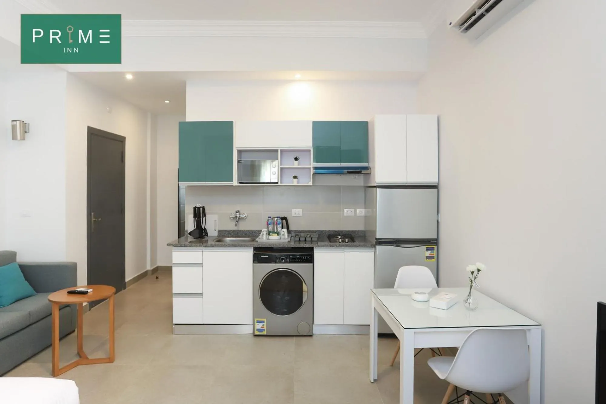 Kitchen or kitchenette in Prime Inn 10th Of Ramadan