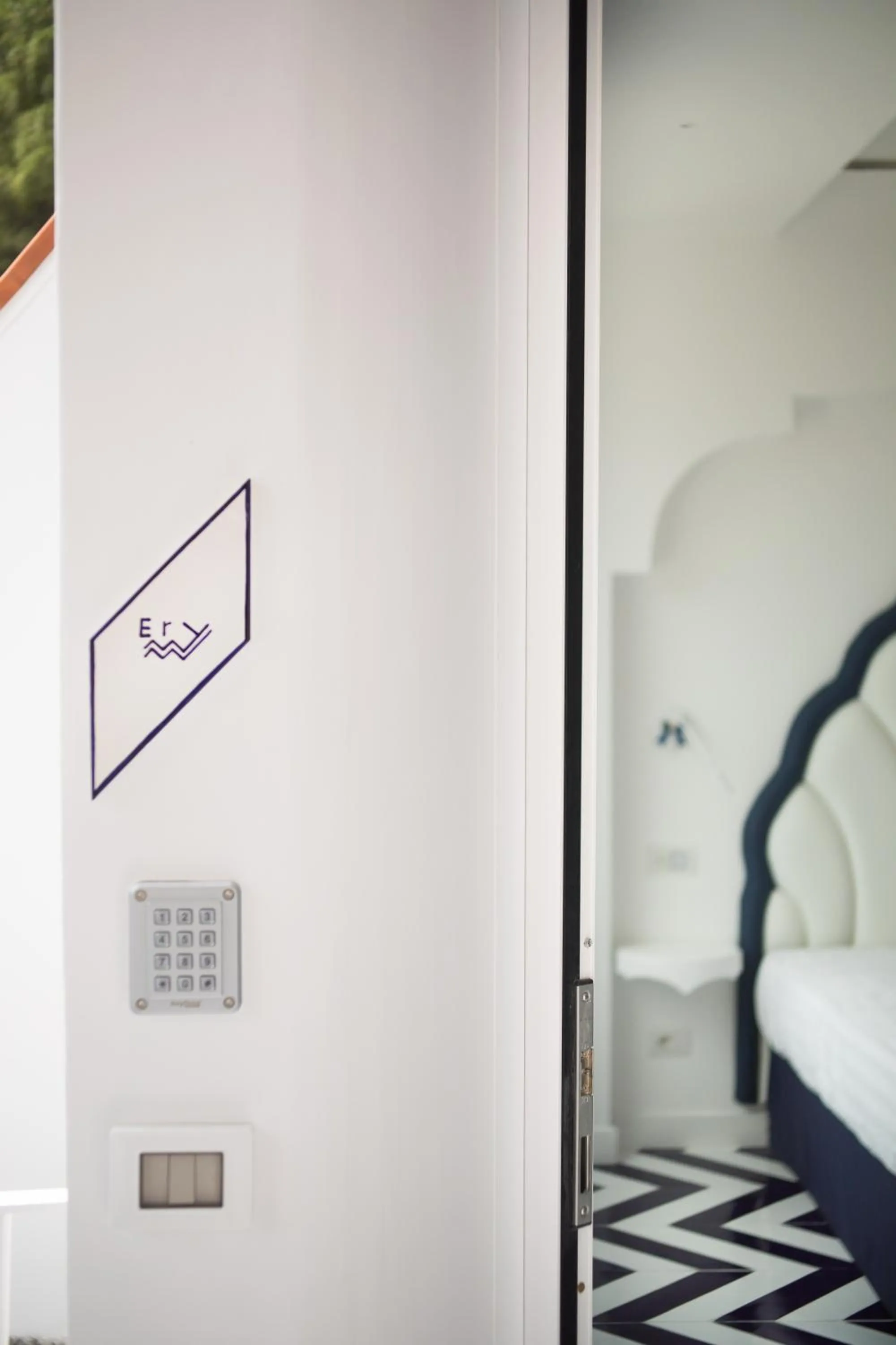 Decorative detail, Bed in Positamy