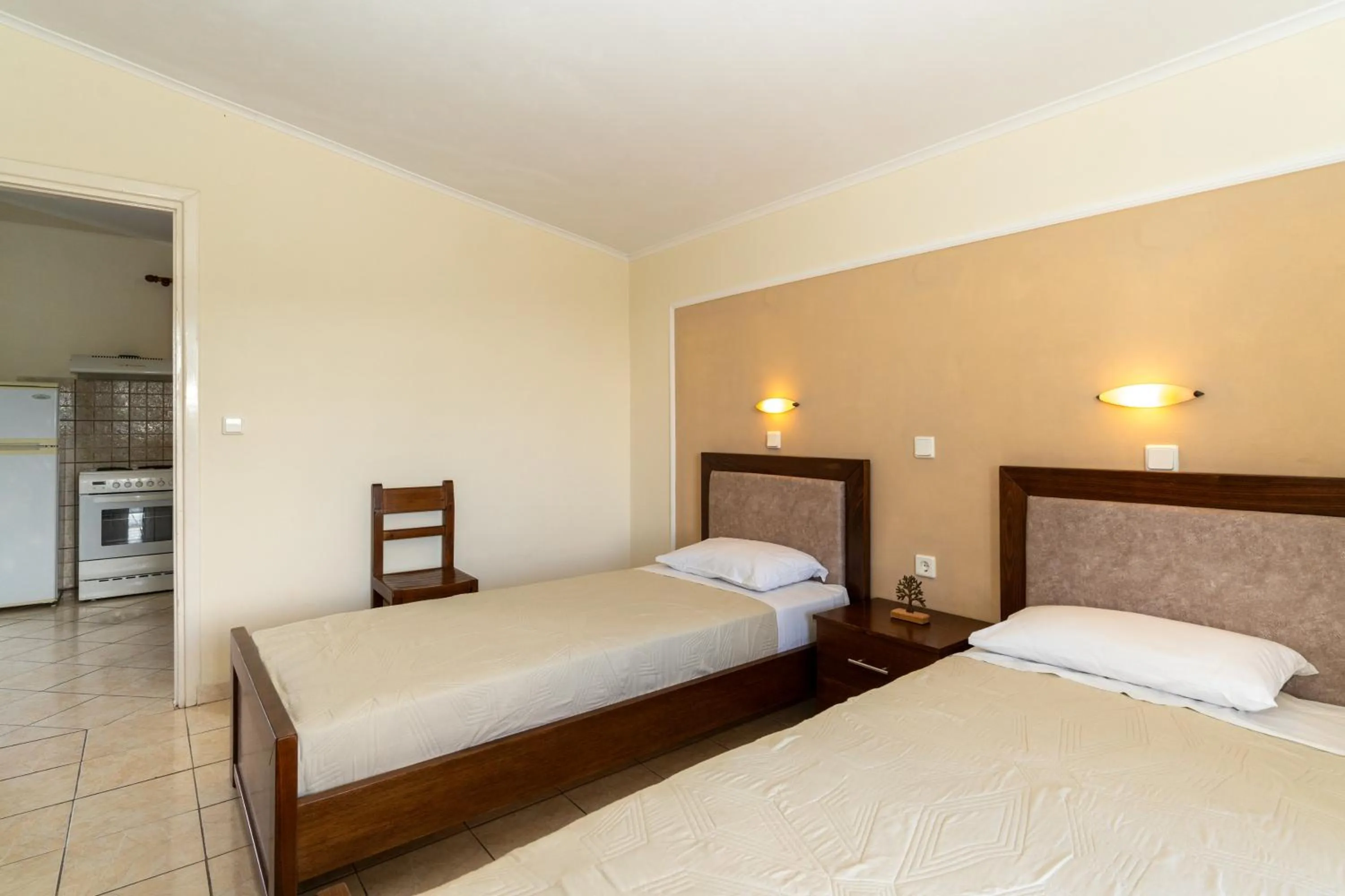 Bed in PAHNIS studios