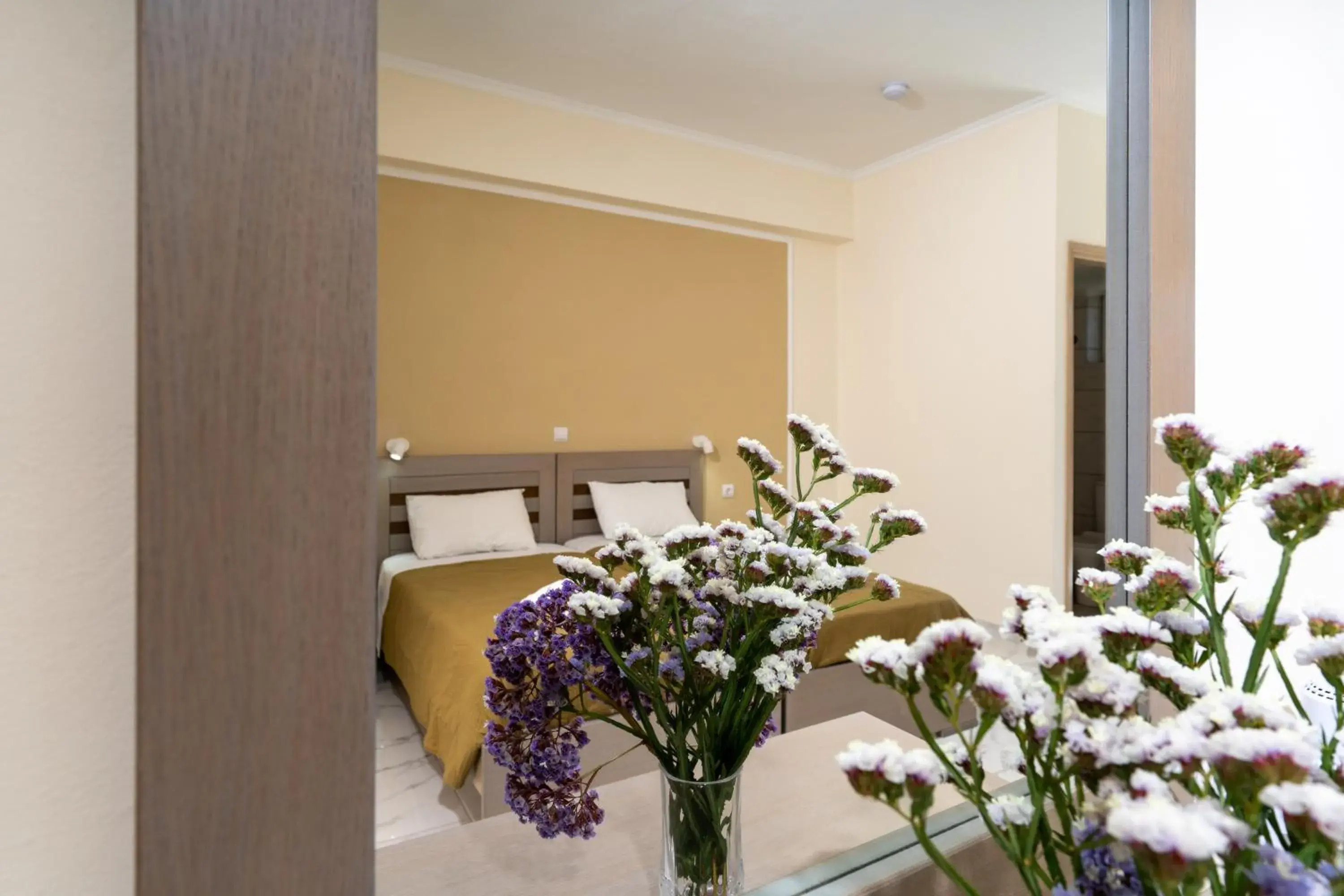 Economy Twin Room in PAHNIS studios Economy Twin Room in PAHNIS studios