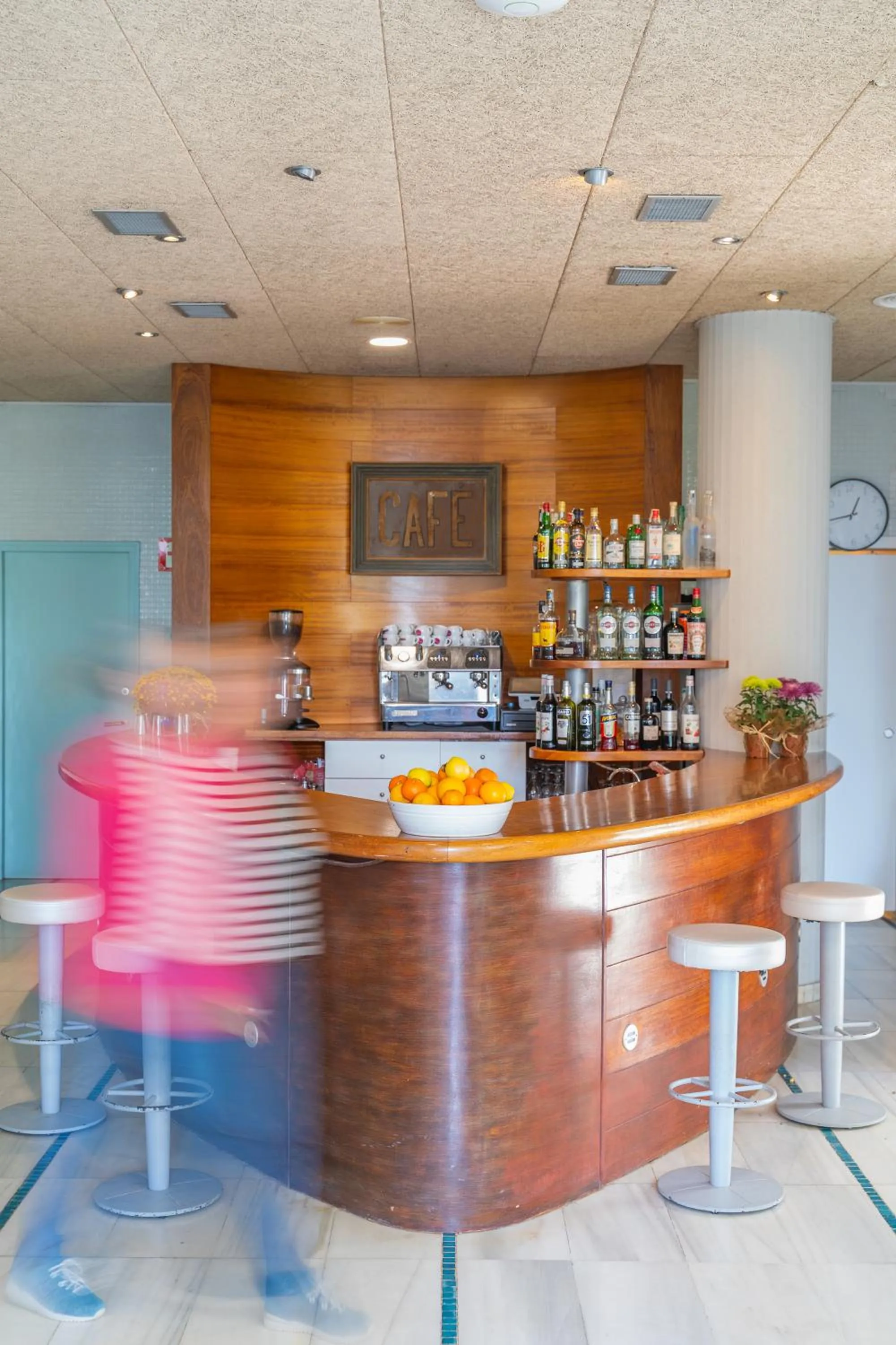Lounge or bar in ECO-APARTMENTS LA MARINEDA