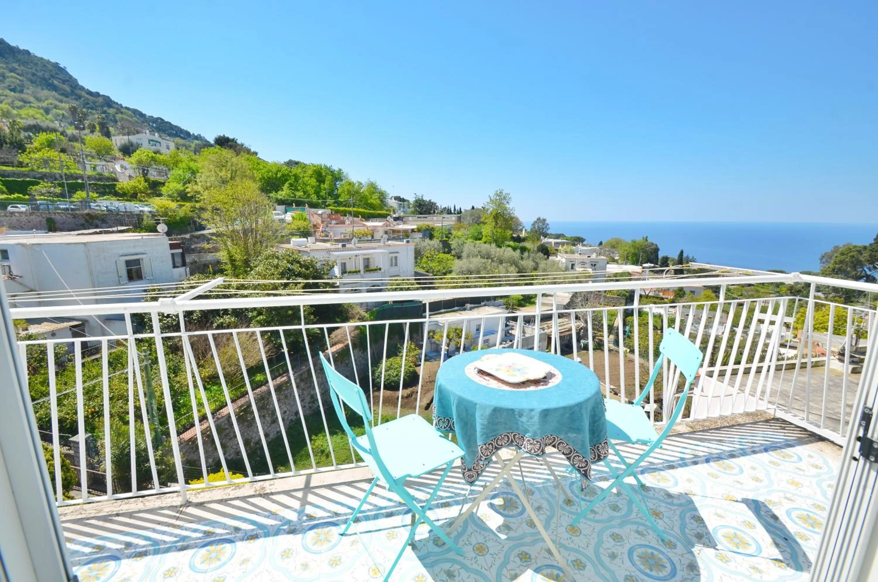 Balcony/Terrace in Casa OIKIA Anacapri