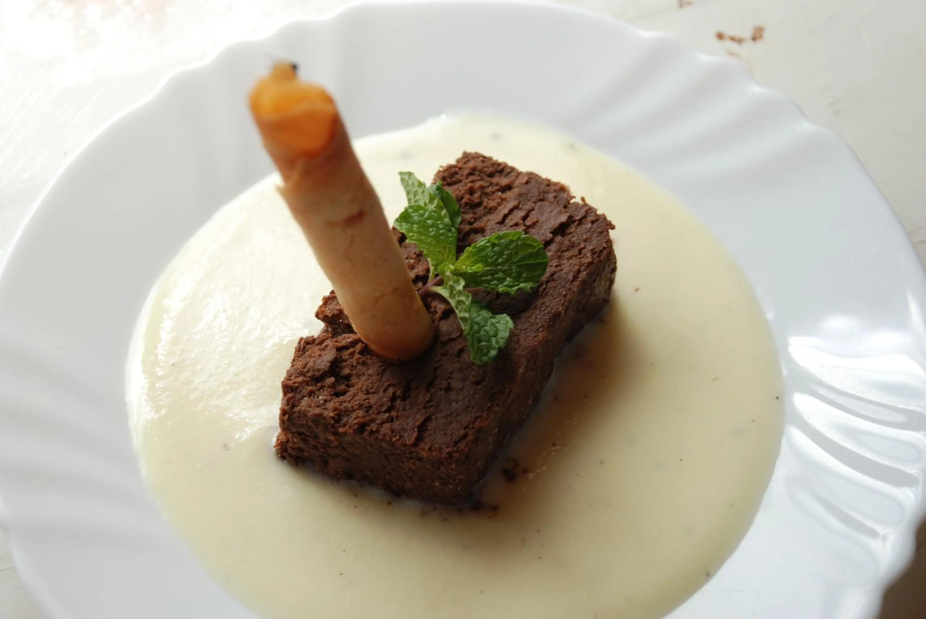 Food close-up in Auberge de la Table