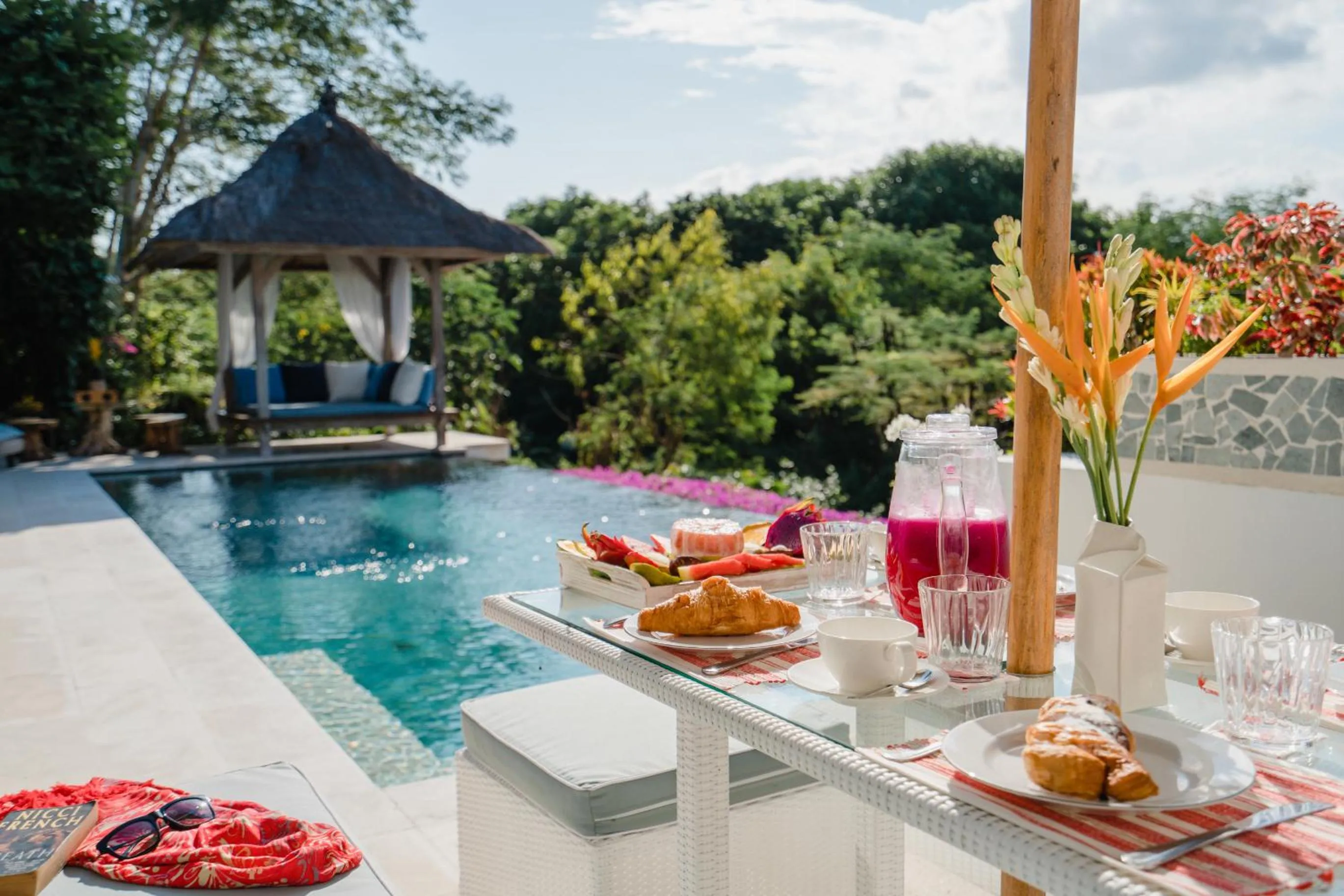 Patio in Villa Nusa