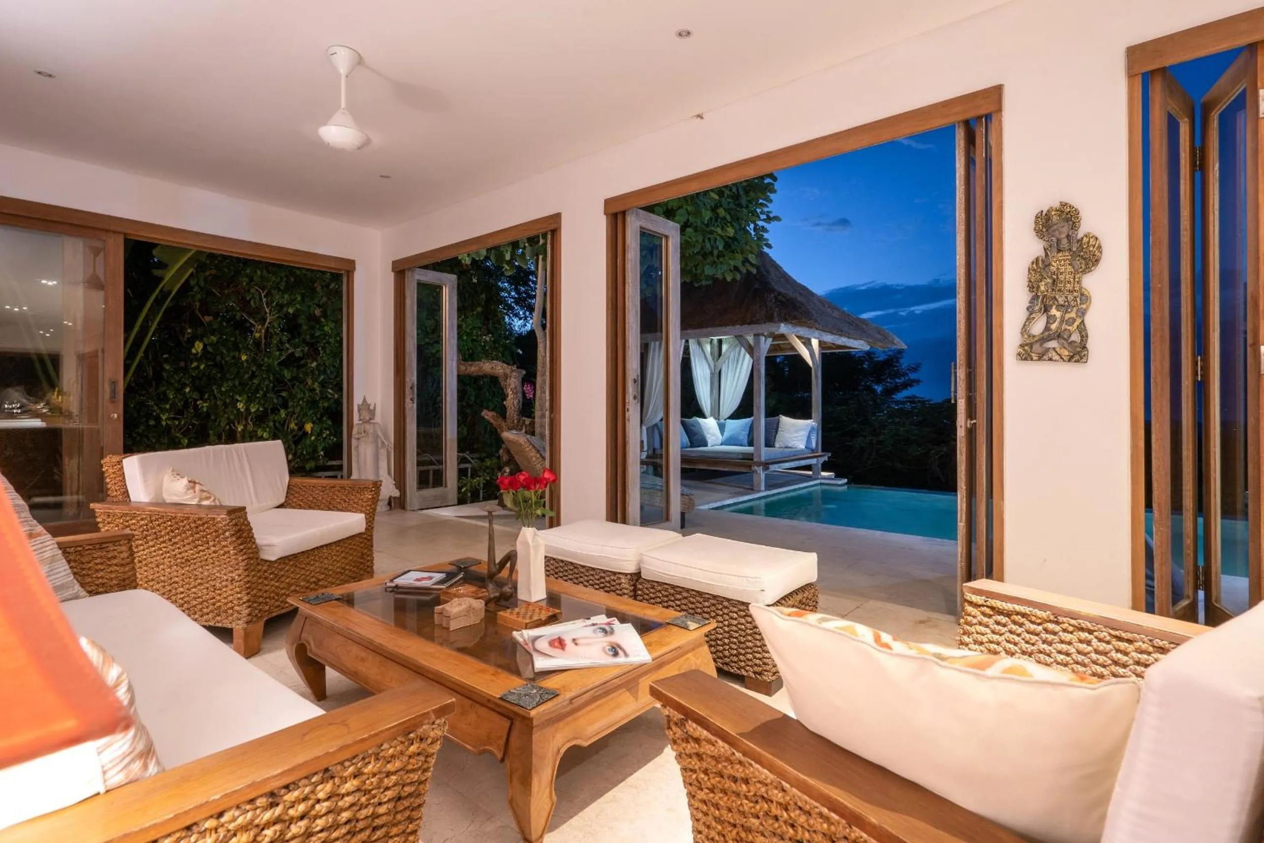 Patio in Villa Nusa