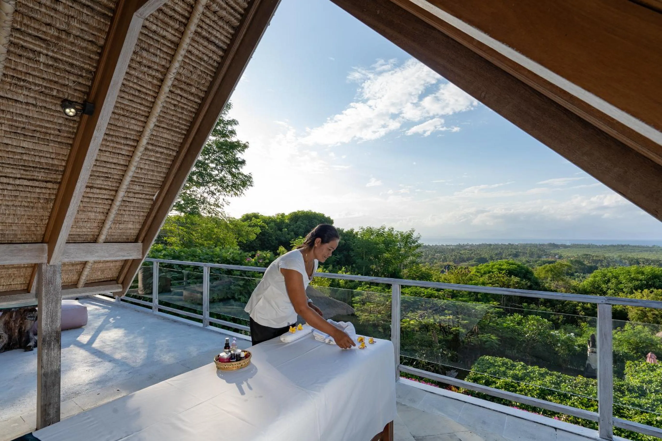 Balcony/Terrace in Villa Nusa