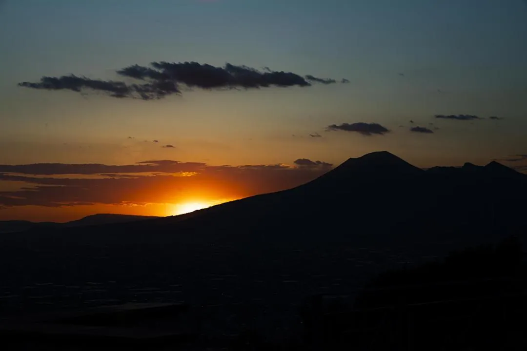 Sunset in Green Park