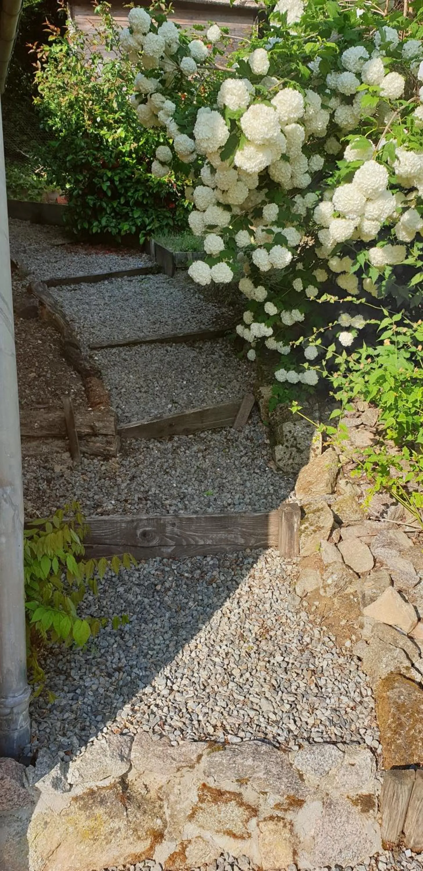 Garden in Les érables