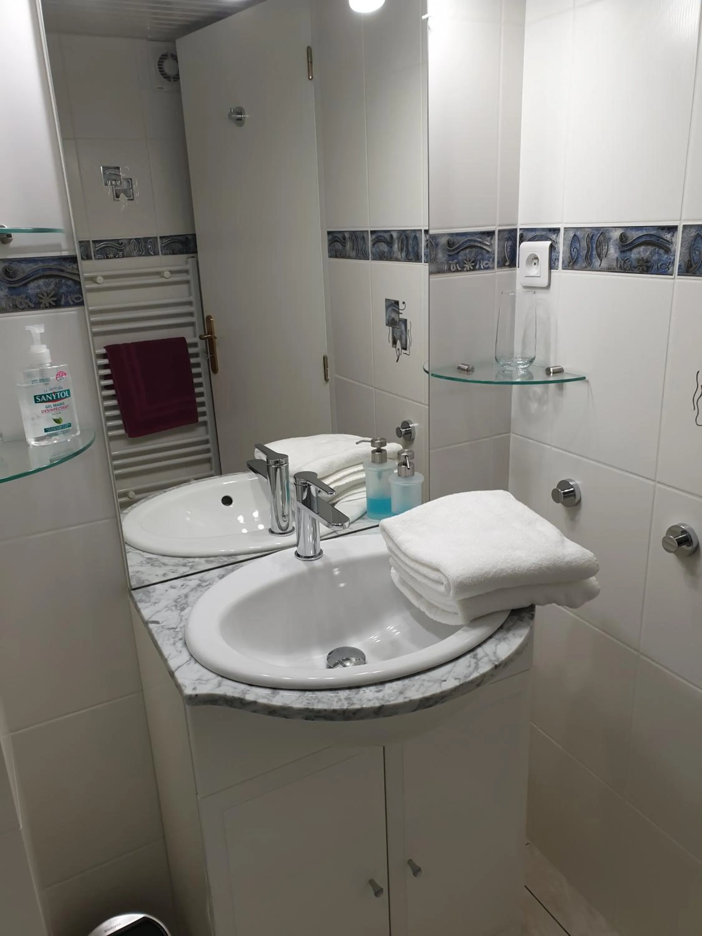 Shower in Les érables