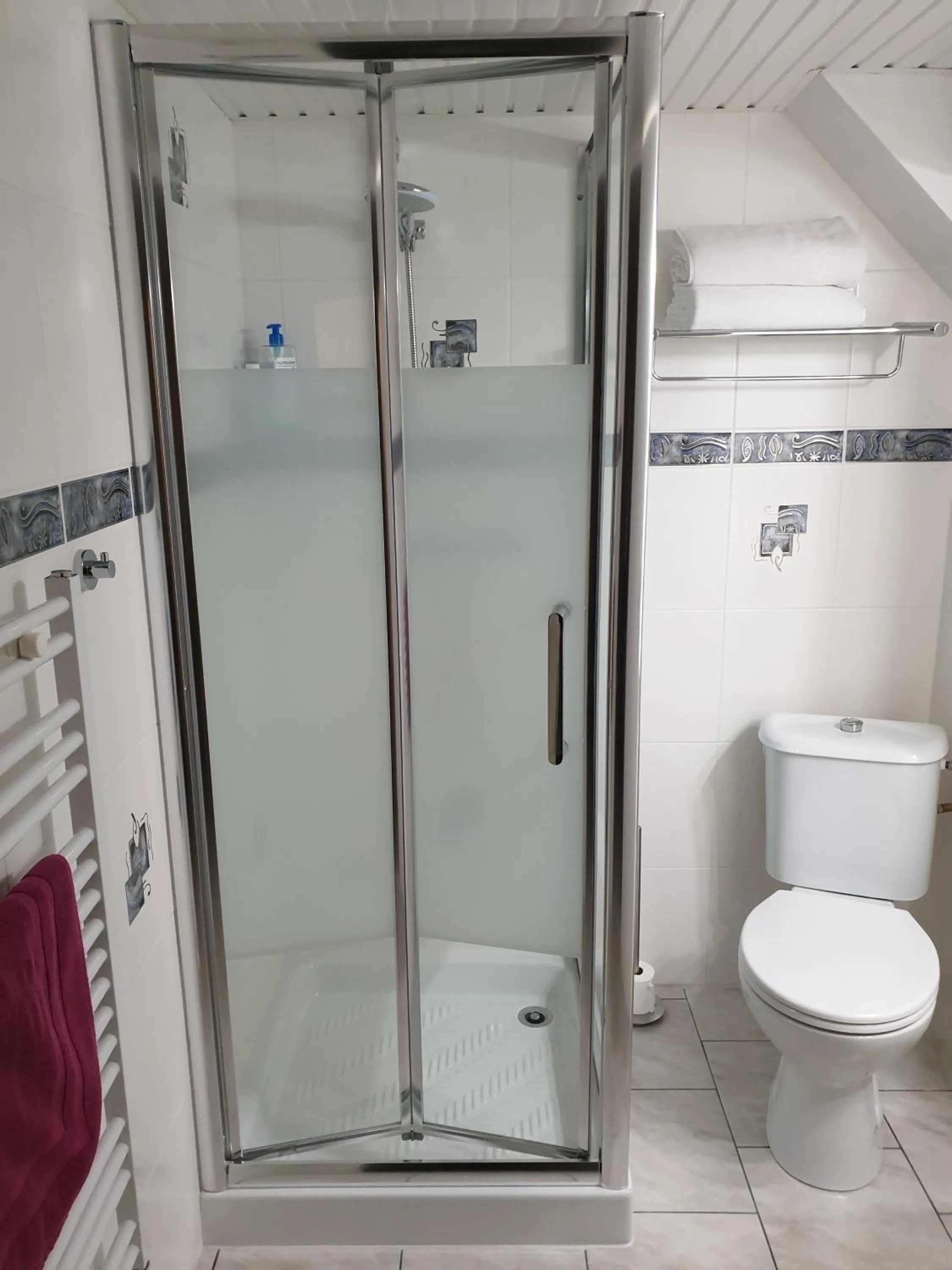 Shower in Les érables