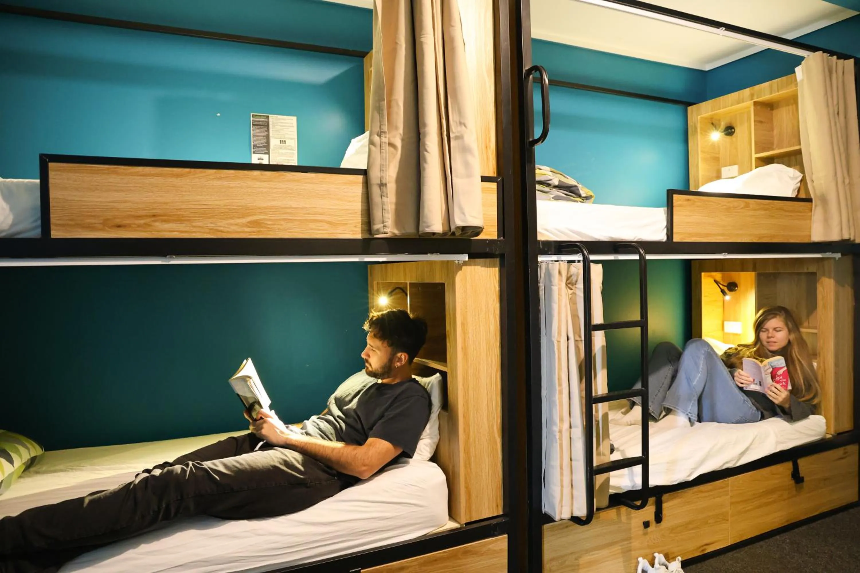 Bed in Crashpalace Backpackers