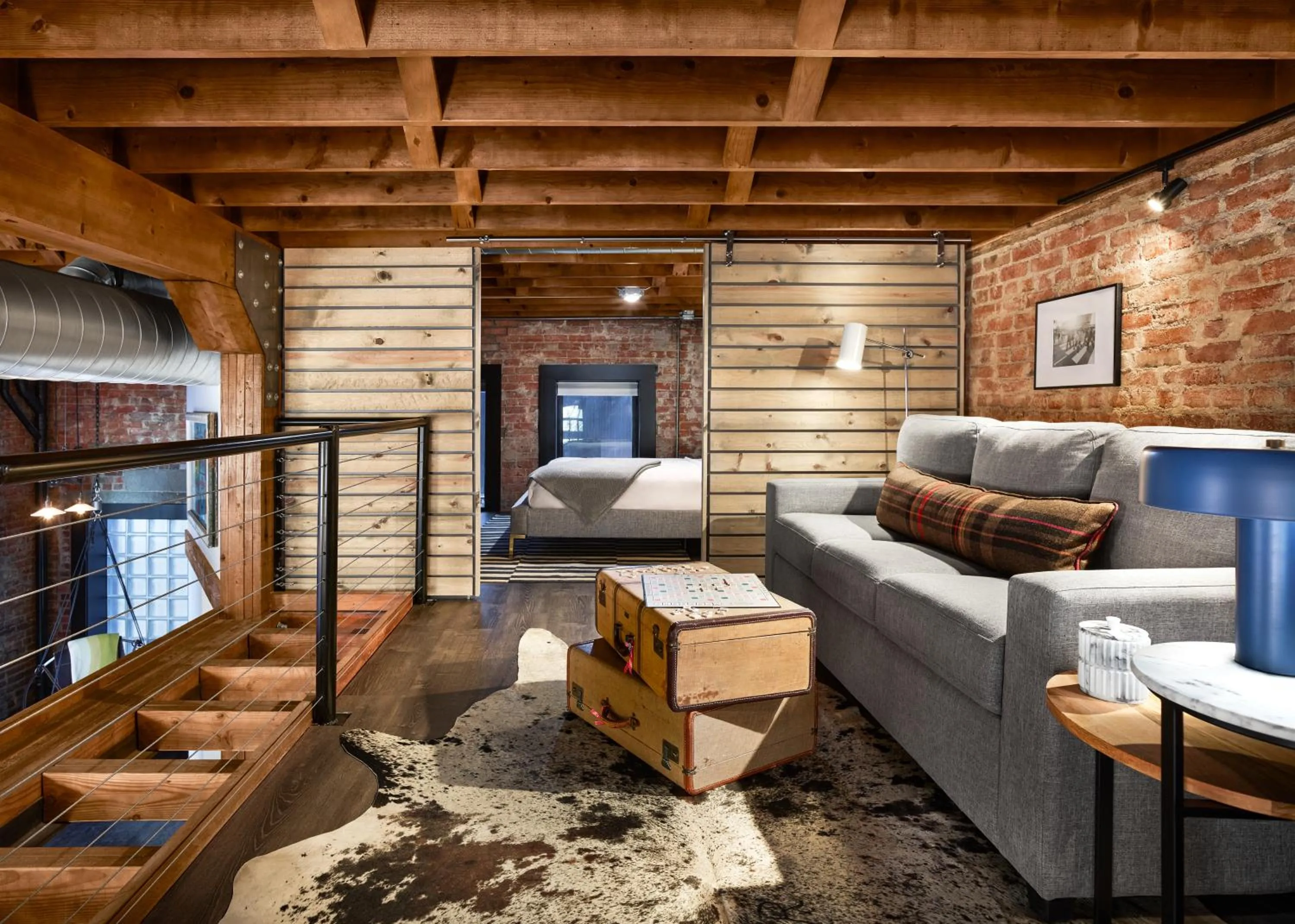 Living room in Catbird Hotel