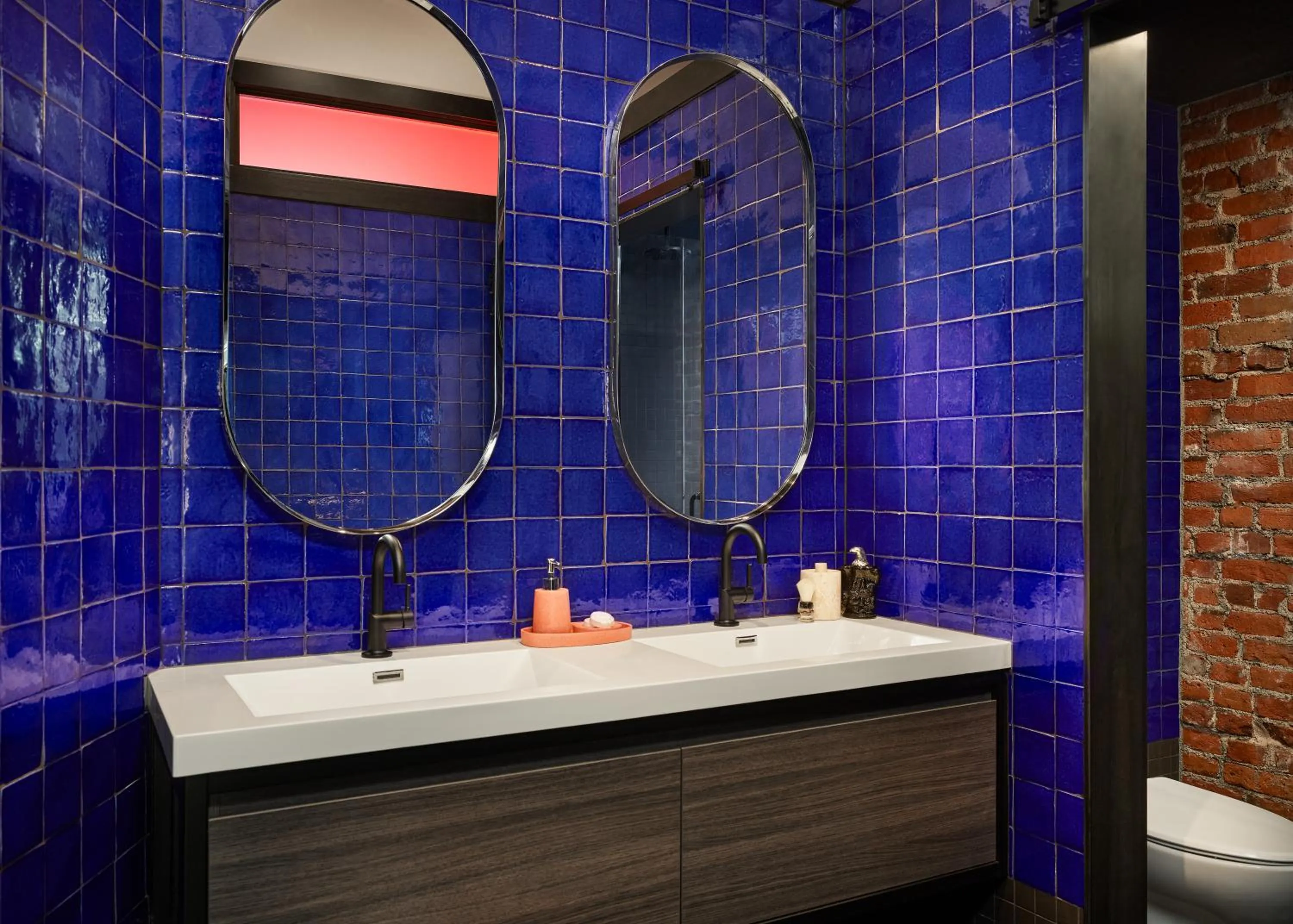 Bathroom in Catbird Hotel