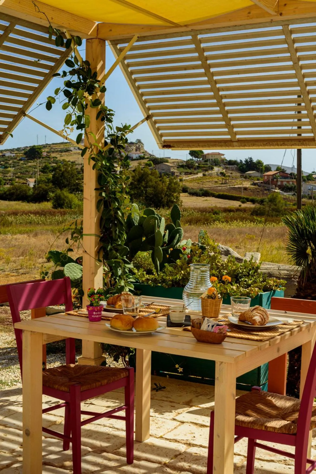 Patio in B&B Fermata 106 da Carolina