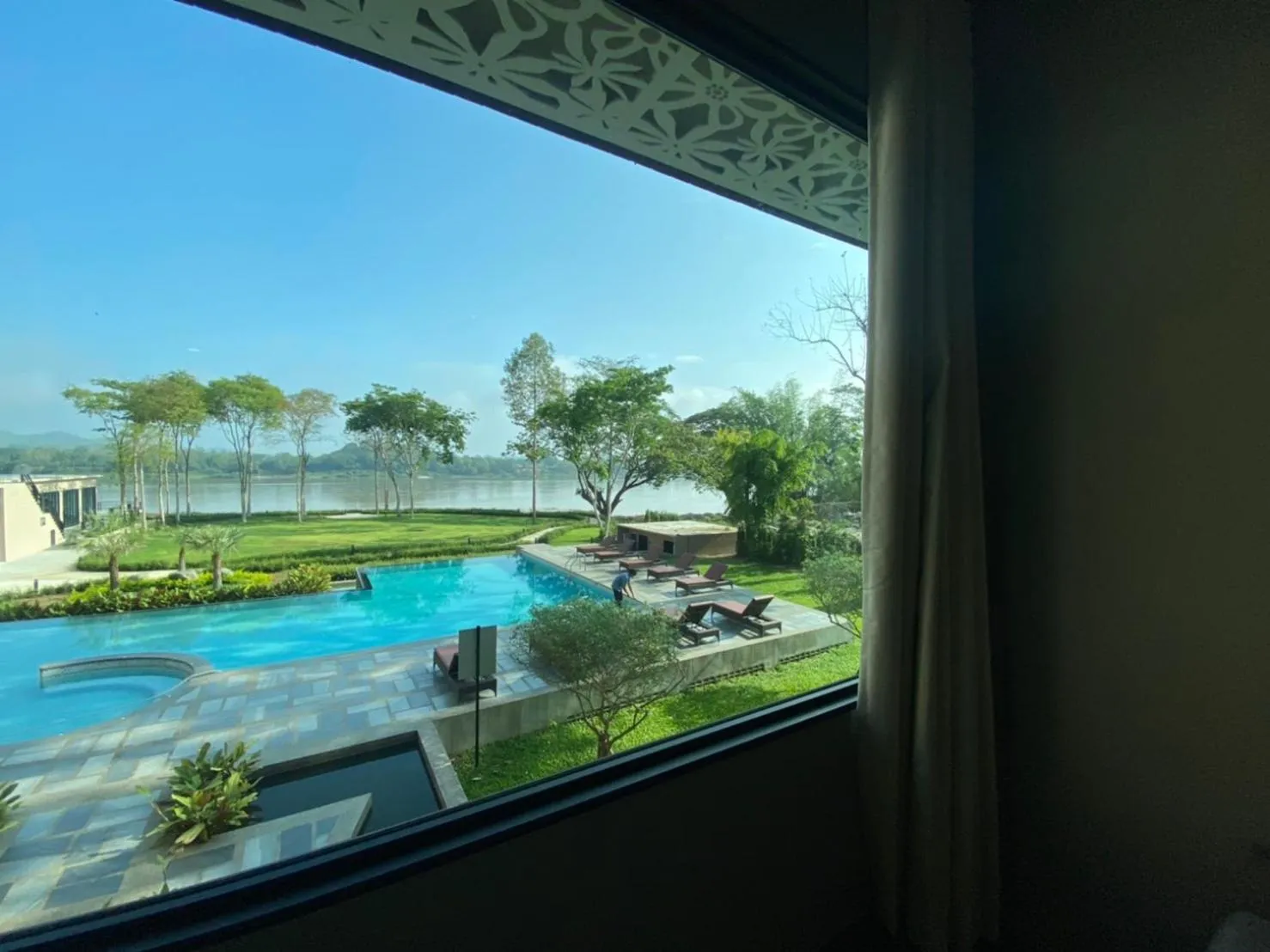 Balcony/Terrace in River Tree Resort