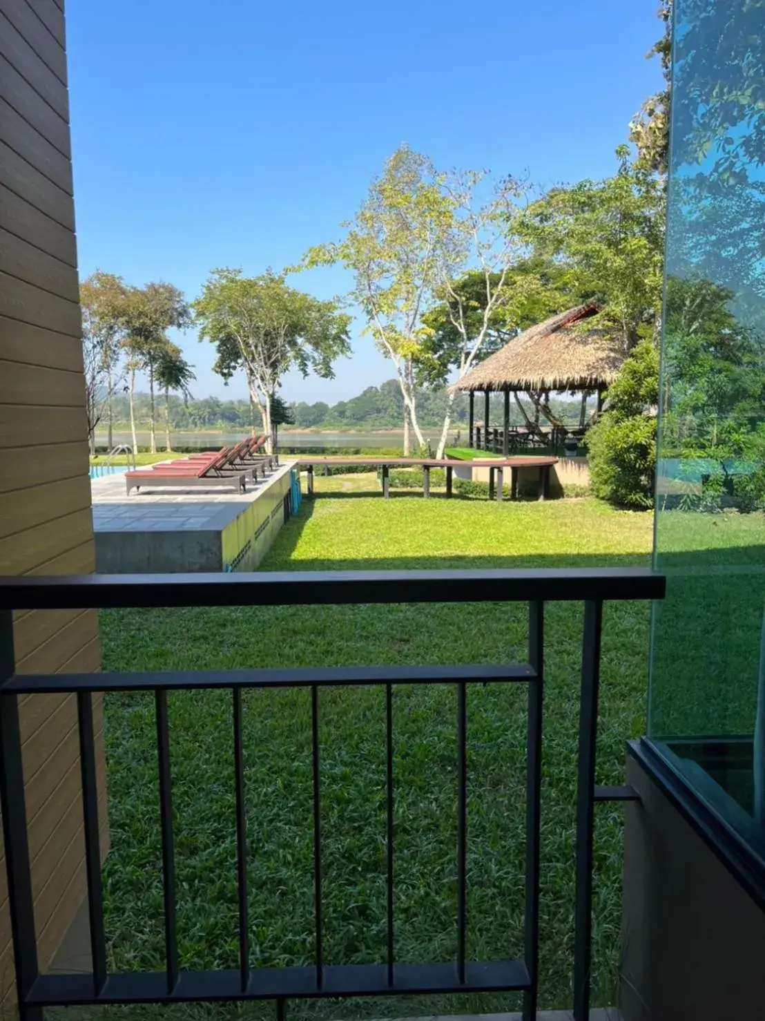 Garden view in River Tree Resort Garden view in River Tree Resort