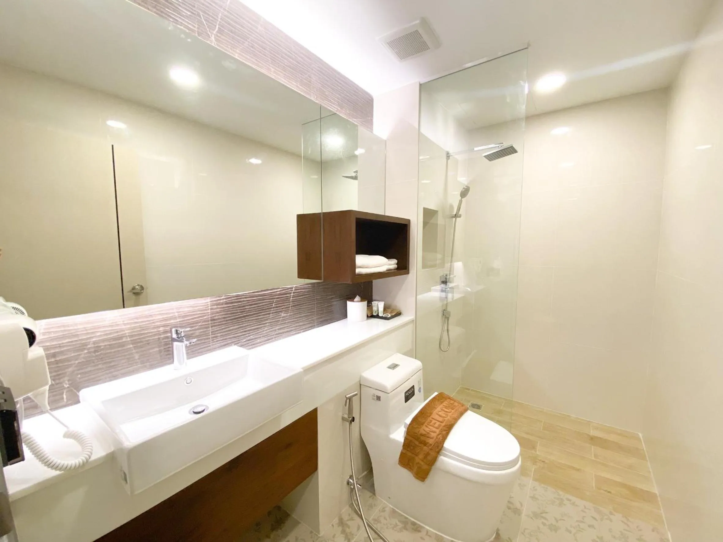 Bathroom in River Tree Resort