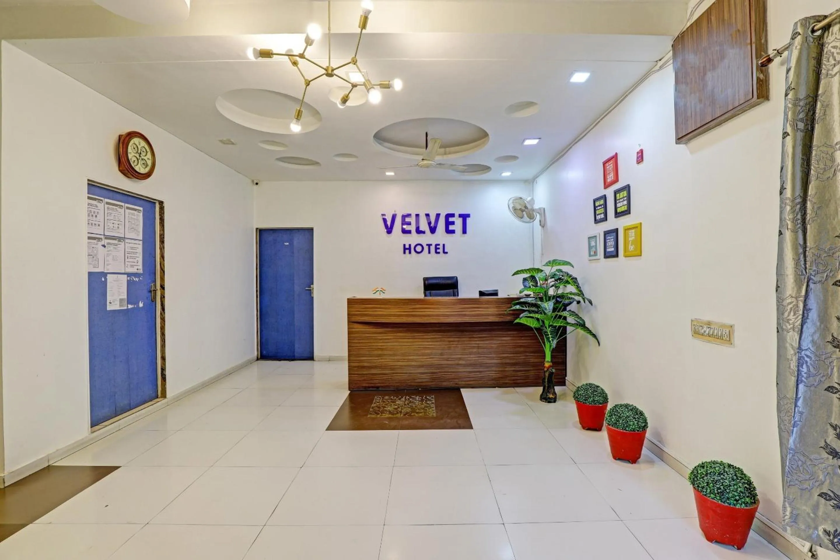 Lobby or reception in Hotel Velvet