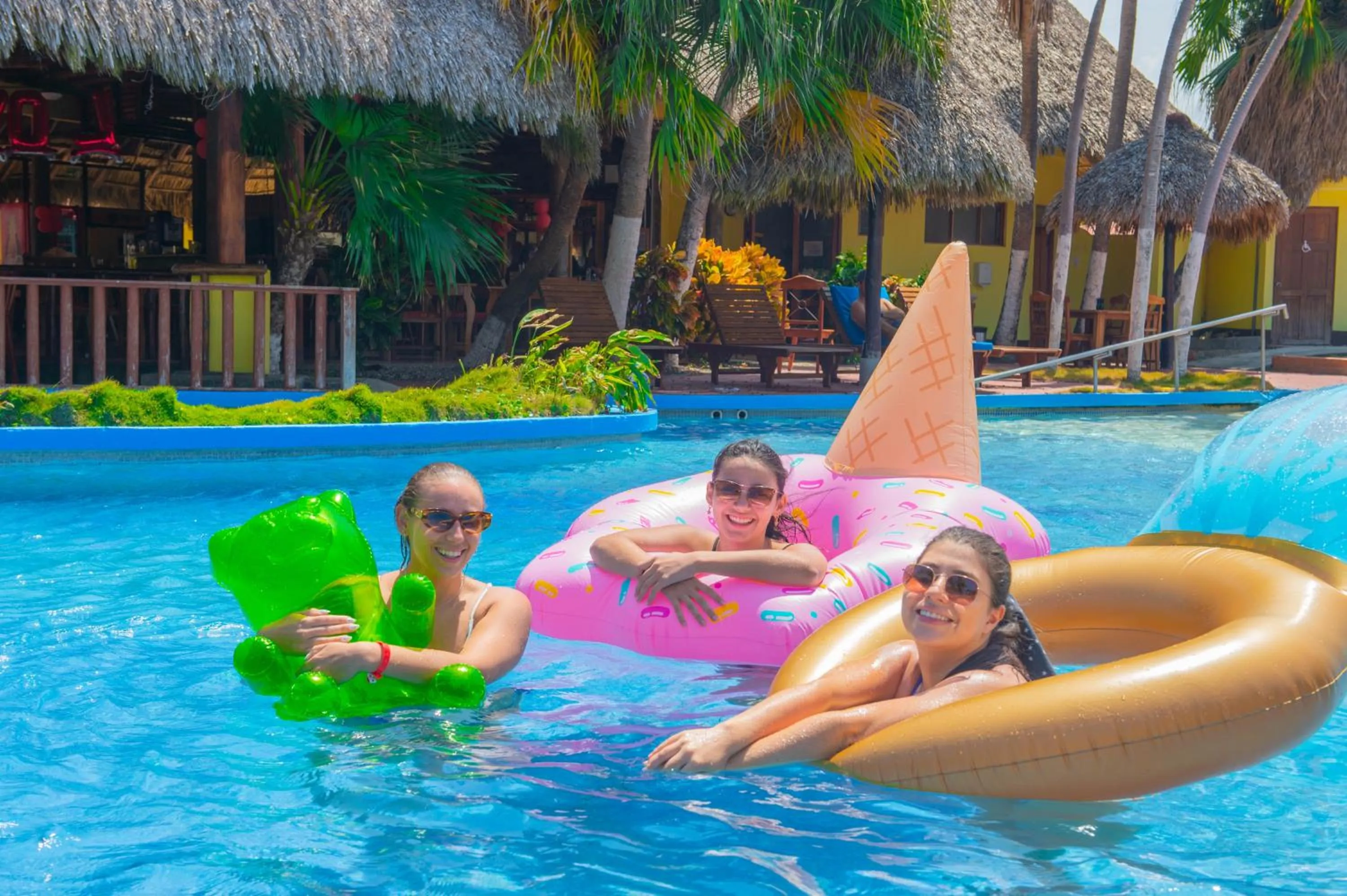 Swimming pool in Nandel Beach Resort