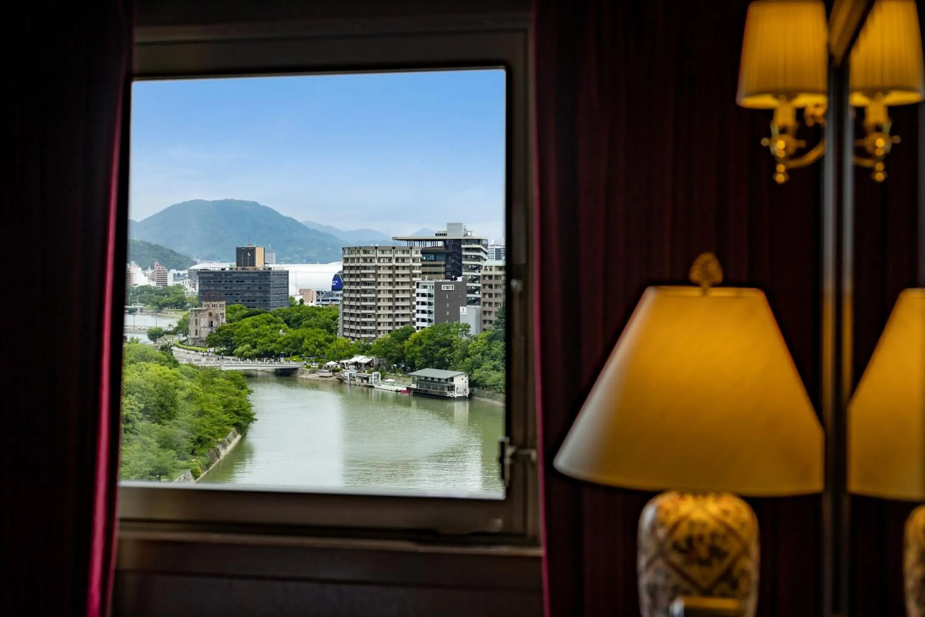 River view in HOTEL MYSTAYS Hiroshima Peace Park River view in HOTEL MYSTAYS Hiroshima Peace Park
