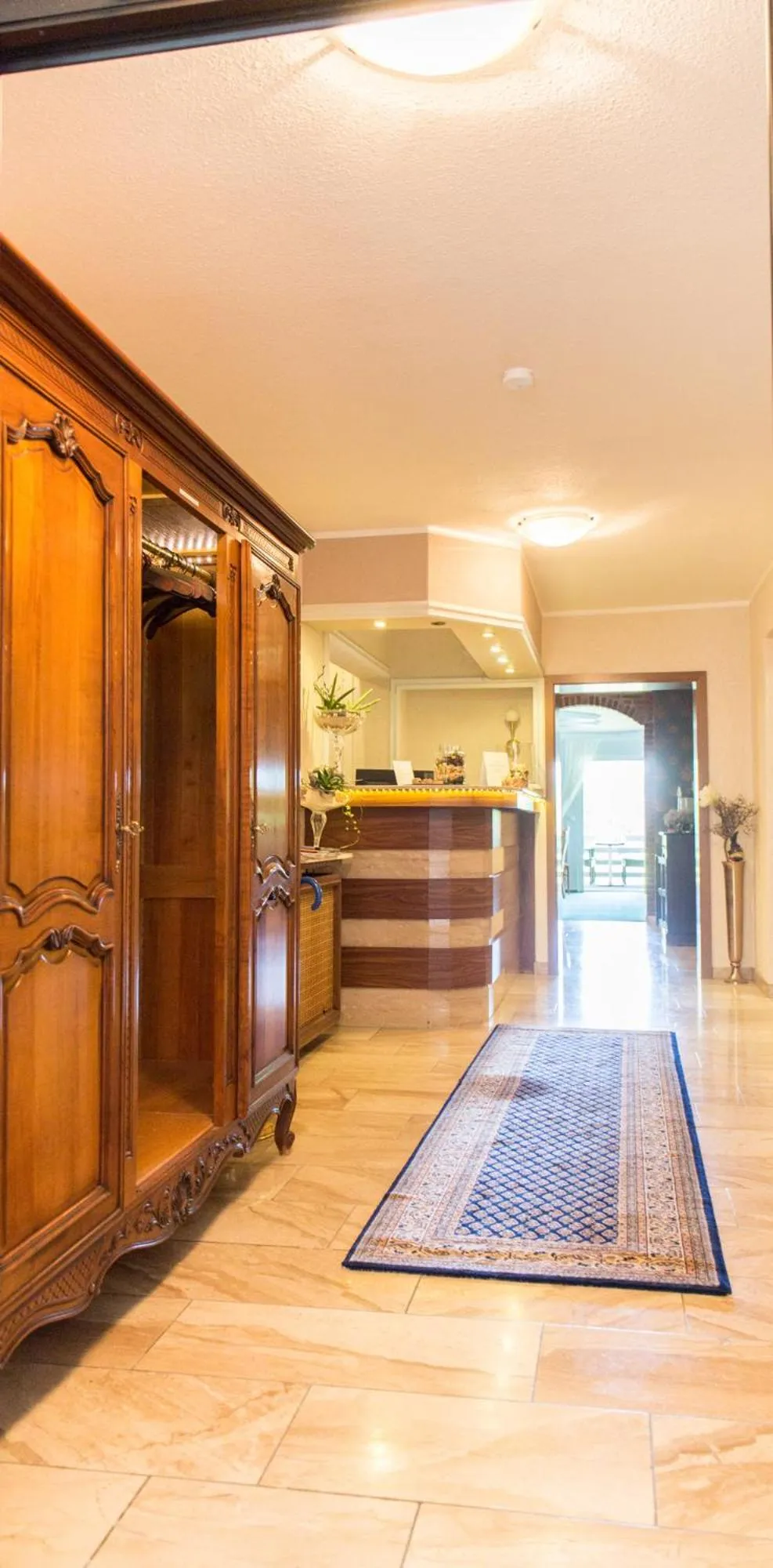 Lobby or reception in Trollinger Hof