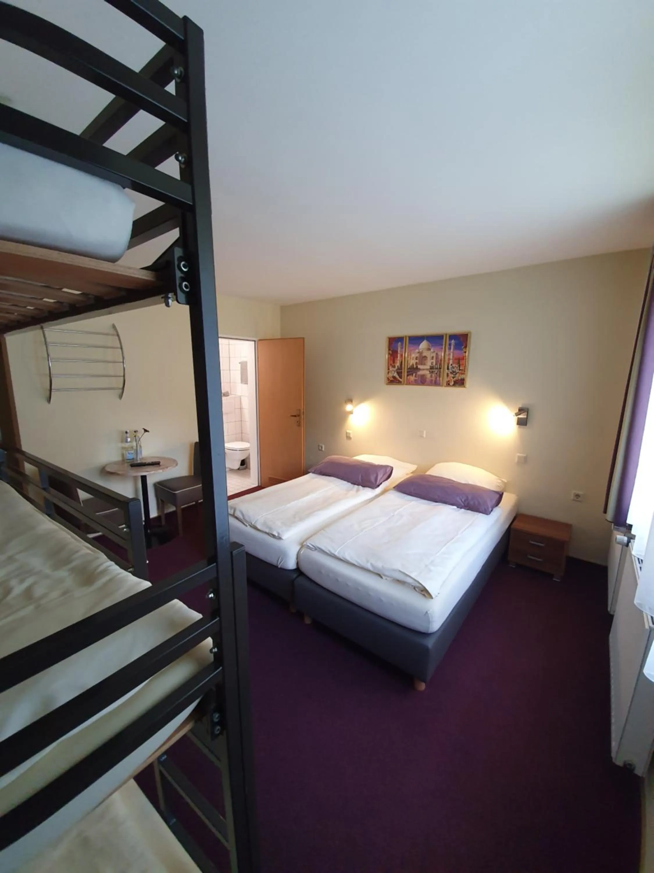 Photo of the whole room, Bed in Hotel Bergschlösschen