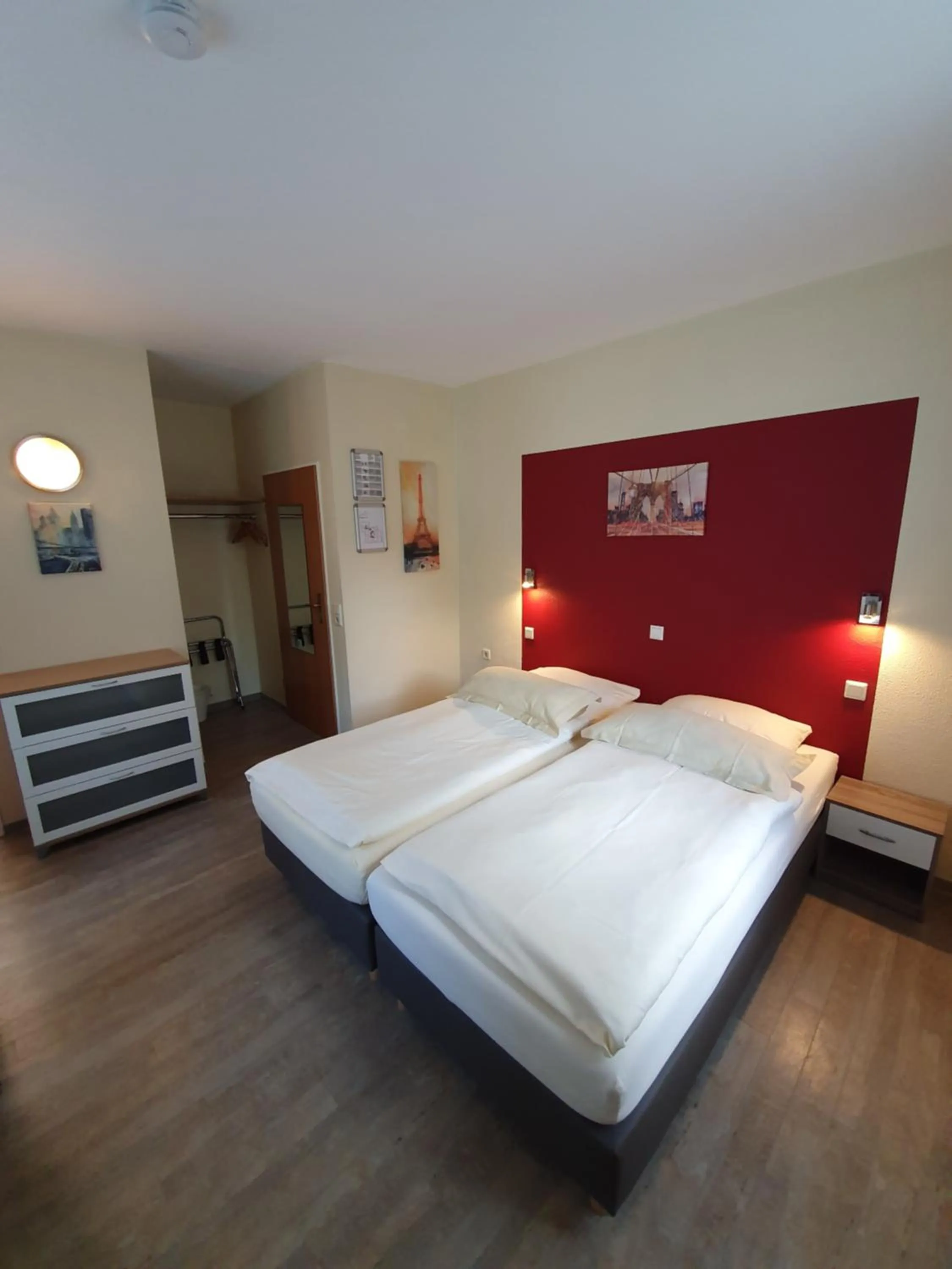 Photo of the whole room, Bed in Hotel Bergschlösschen