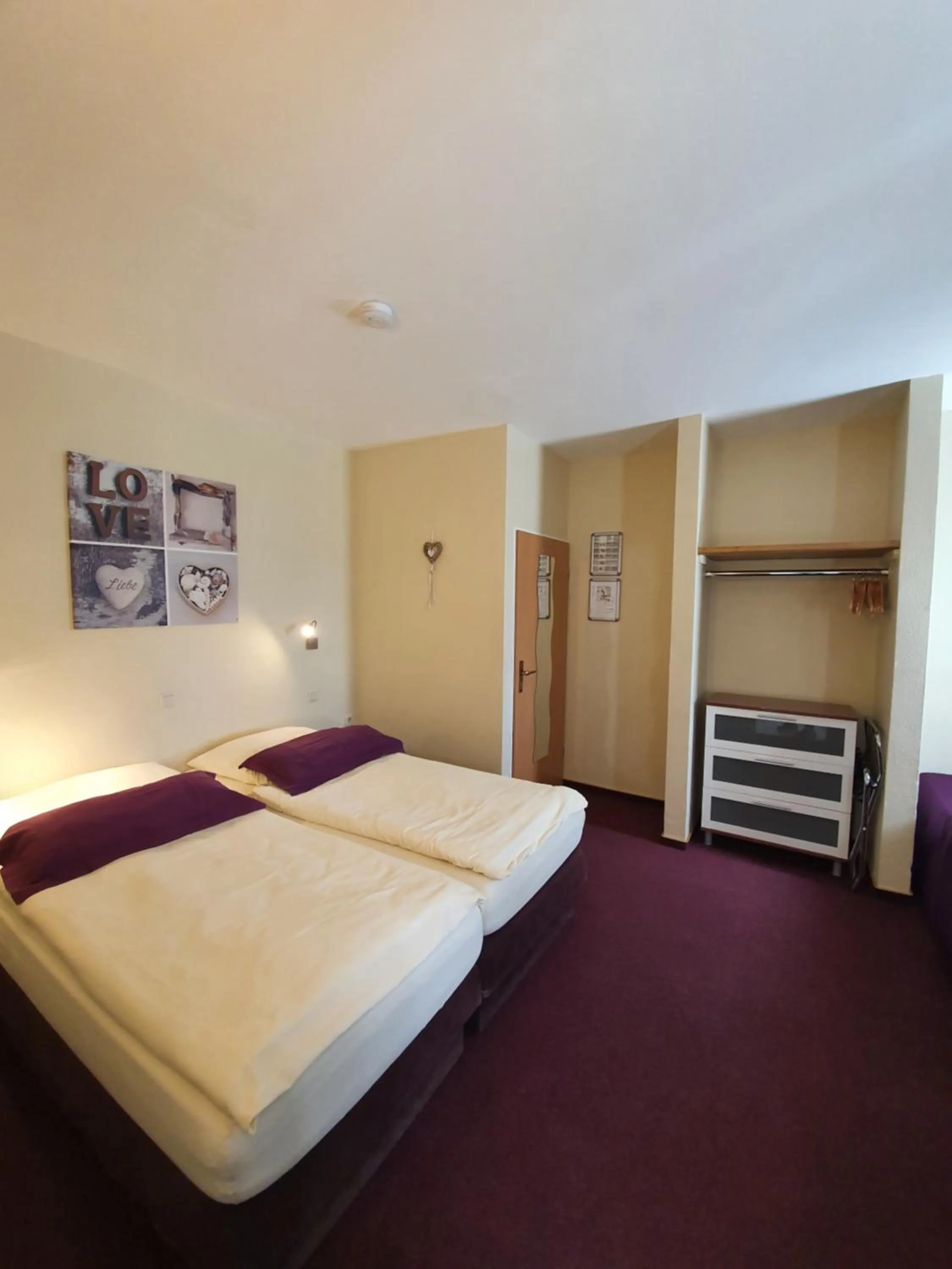 Photo of the whole room, Bed in Hotel Bergschlösschen