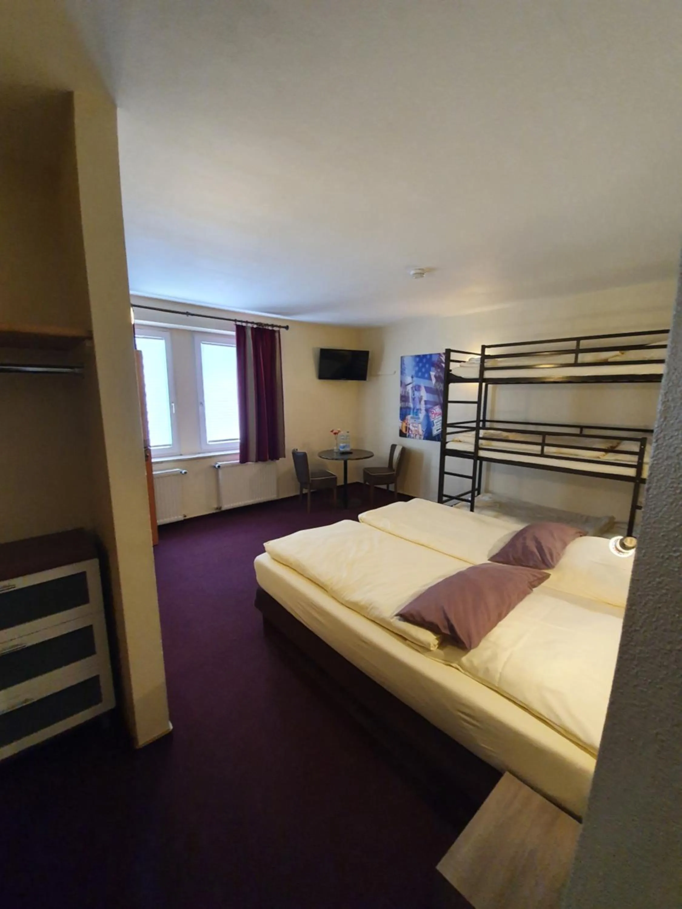 Bed in Hotel Bergschlösschen