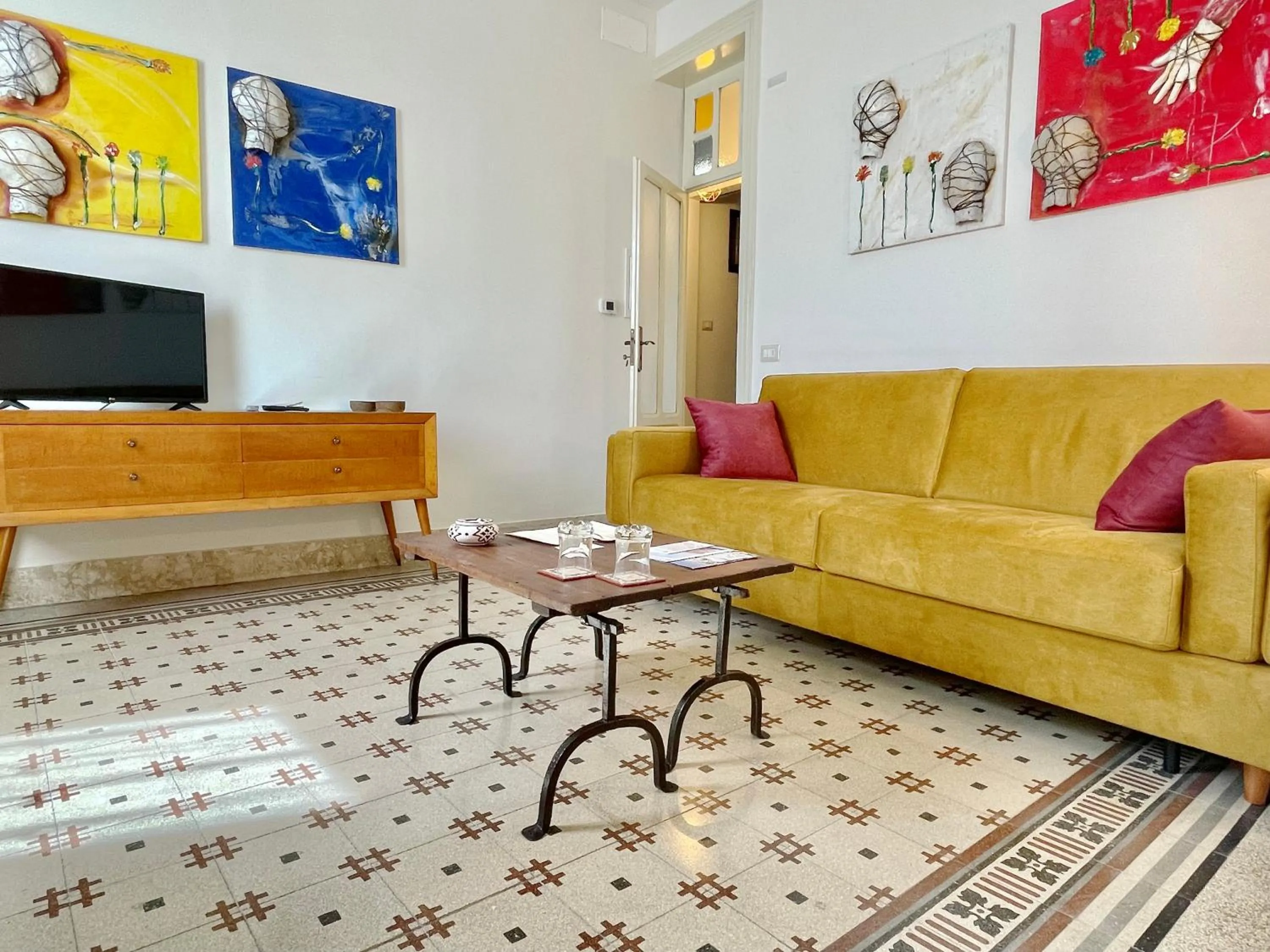 Living room in DOMUS ALERIA Deluxe Rooms