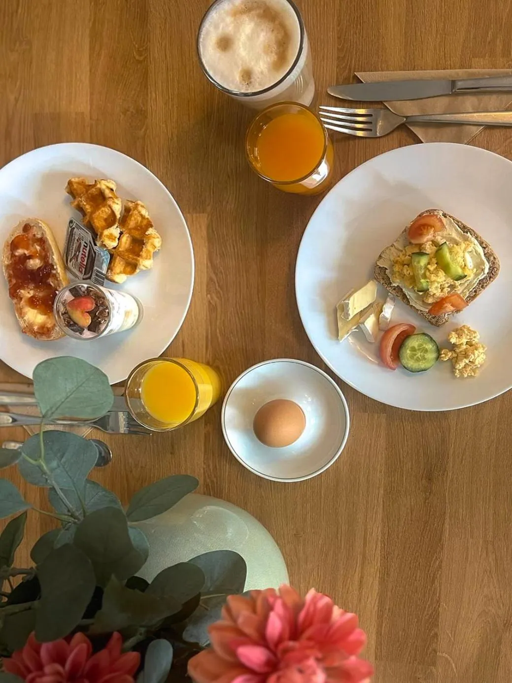 Food and drinks in Apartment Hotel Lindeneck