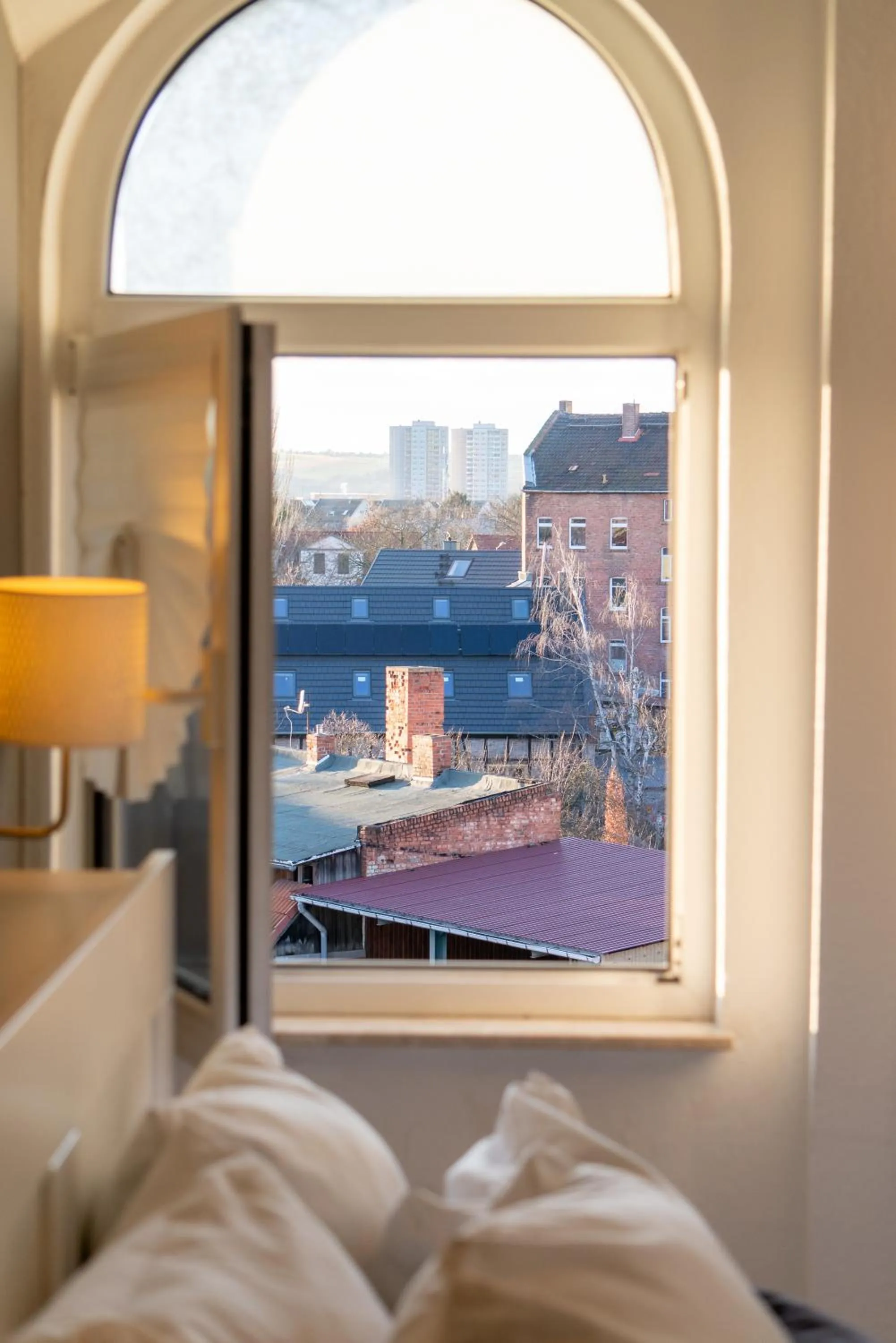 Bed in Apartment Hotel Lindeneck