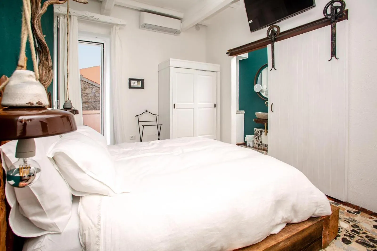 Bed in B&B Santa Lucia