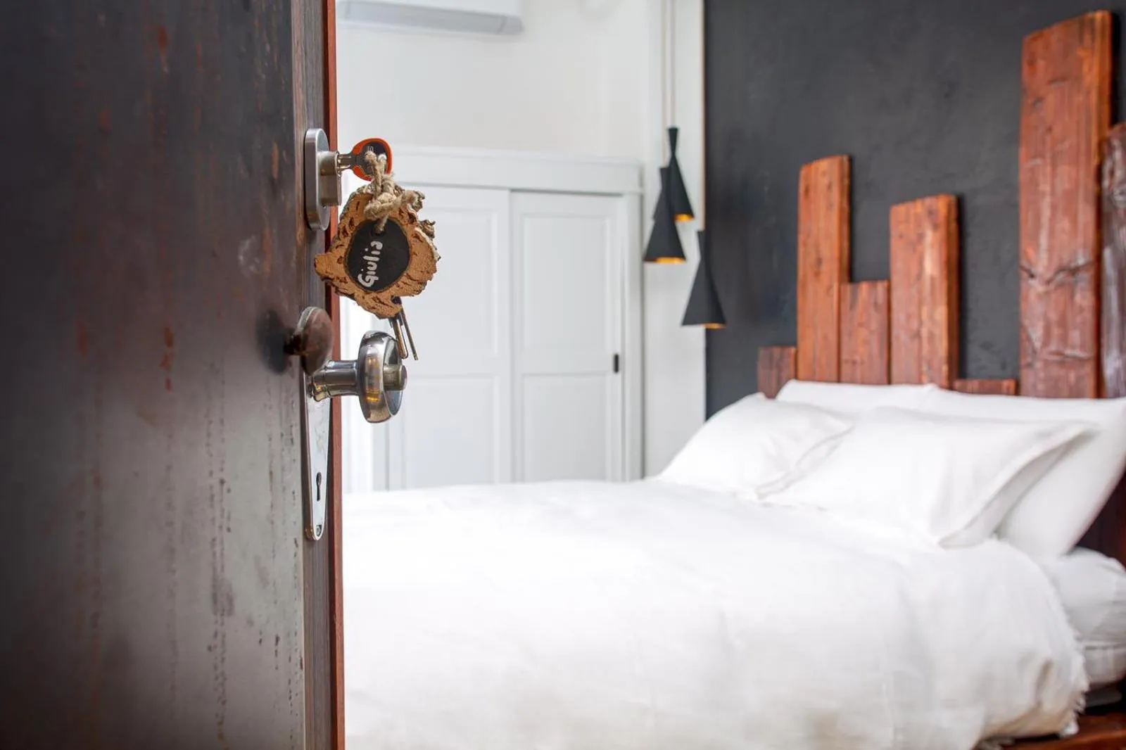 Bed in B&B Santa Lucia