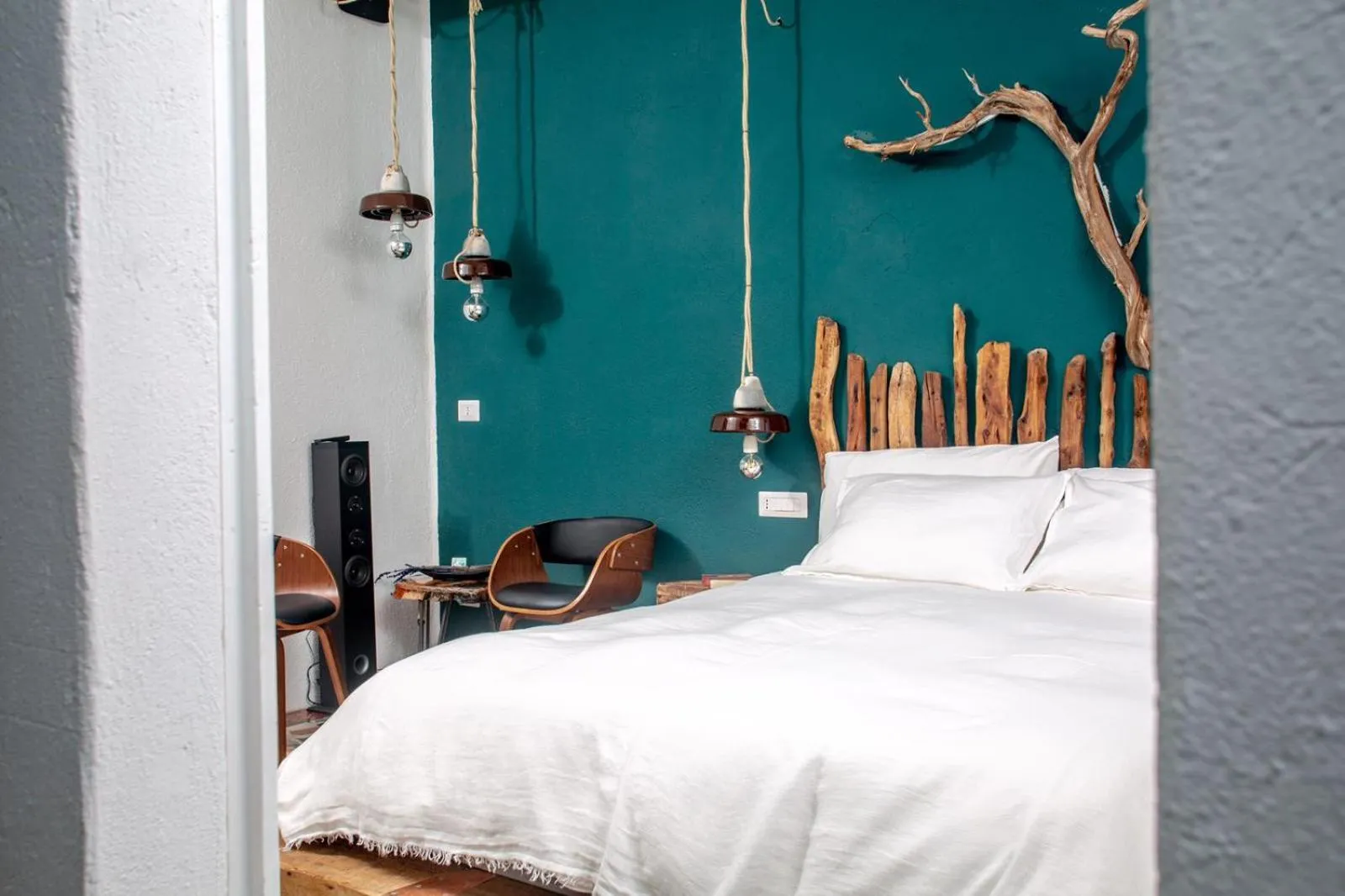 Bed in B&B Santa Lucia