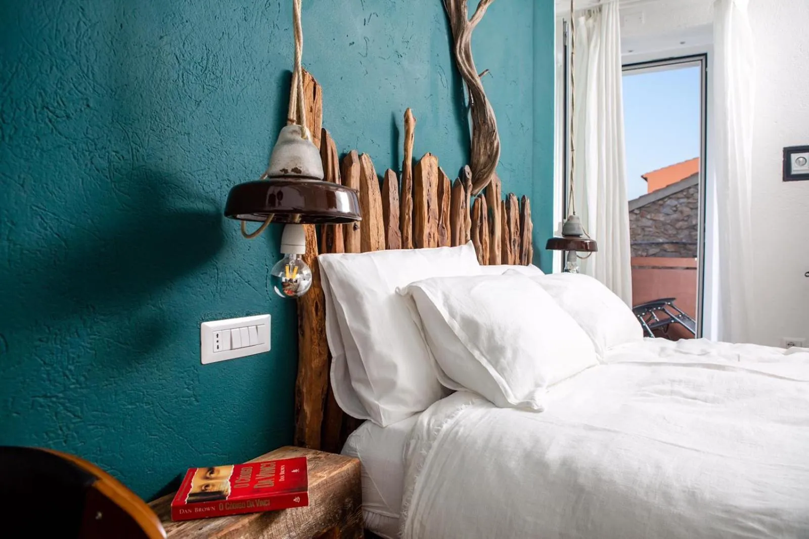 Bed in B&B Santa Lucia